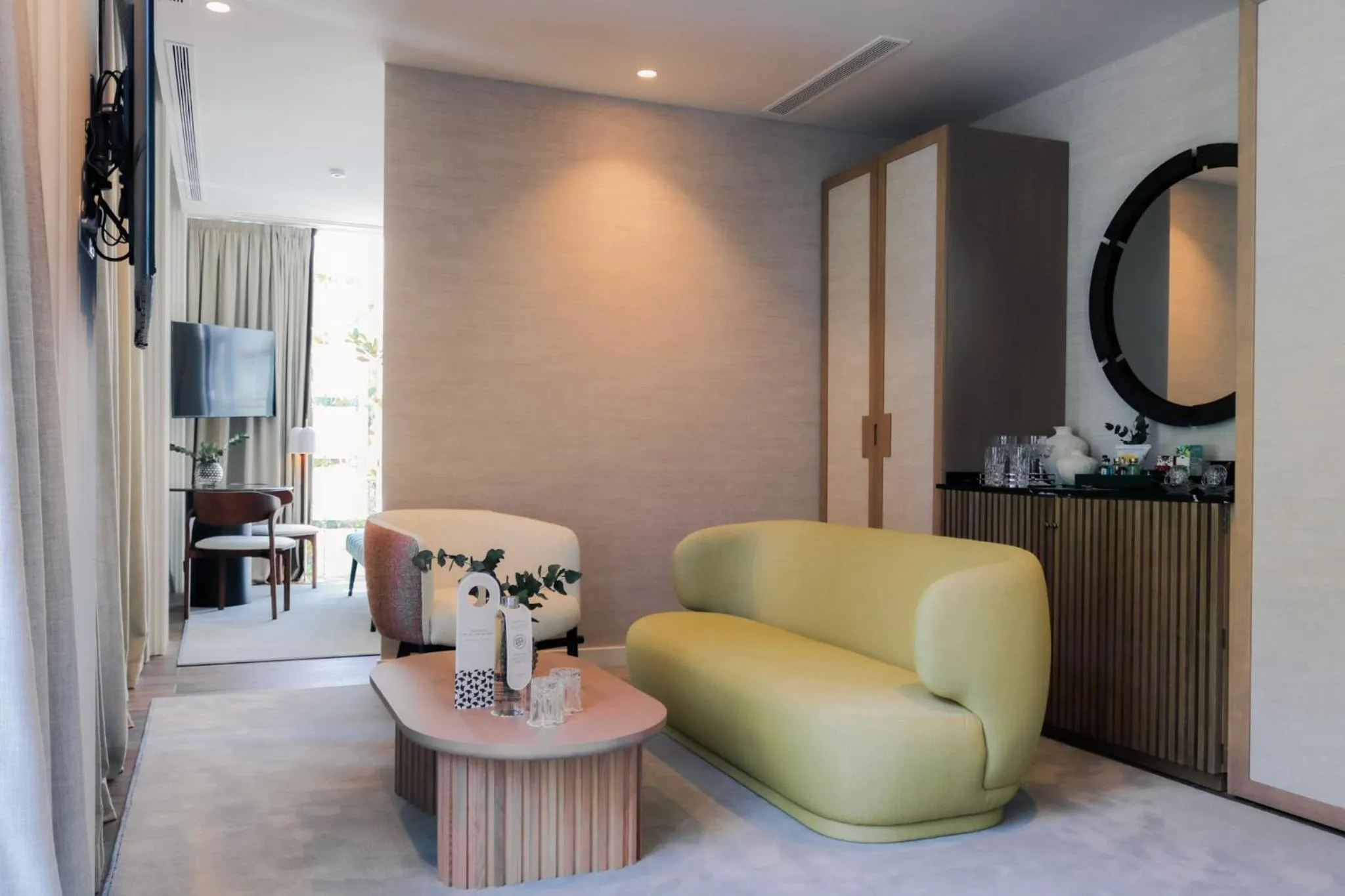 Living room in Hospes Palacio de los Patos, a Member of Design Hotels