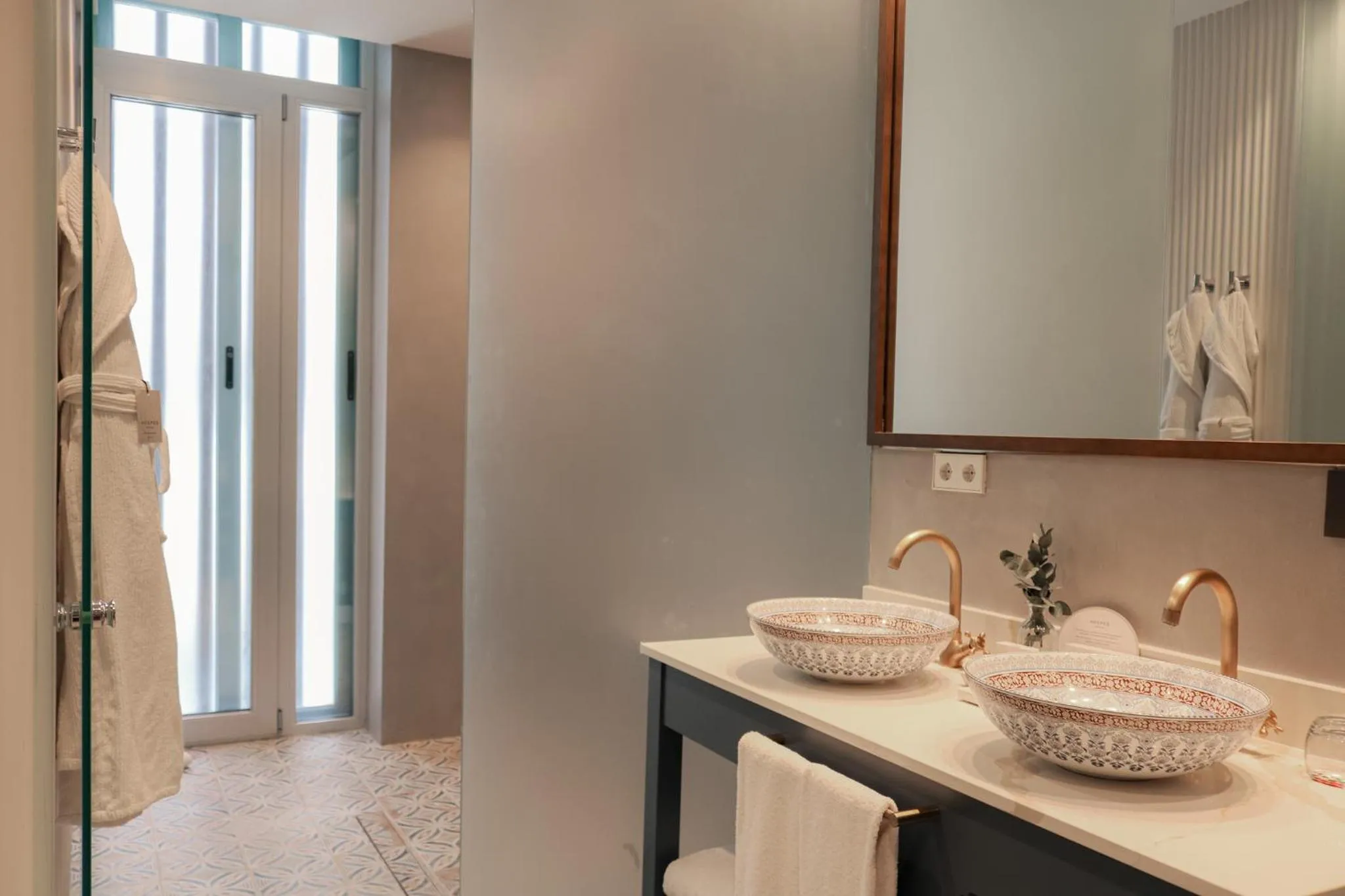 Bathroom in Hospes Palacio de los Patos, a Member of Design Hotels