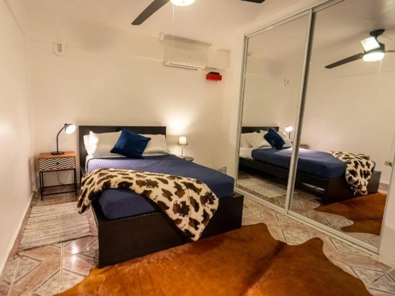 Bed in El Flamingo Beach Club