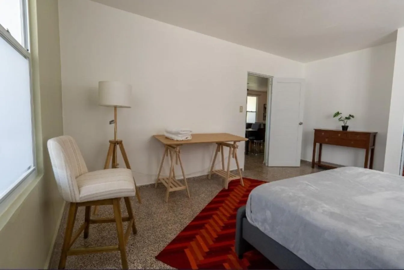 Bed in El Flamingo Beach Club