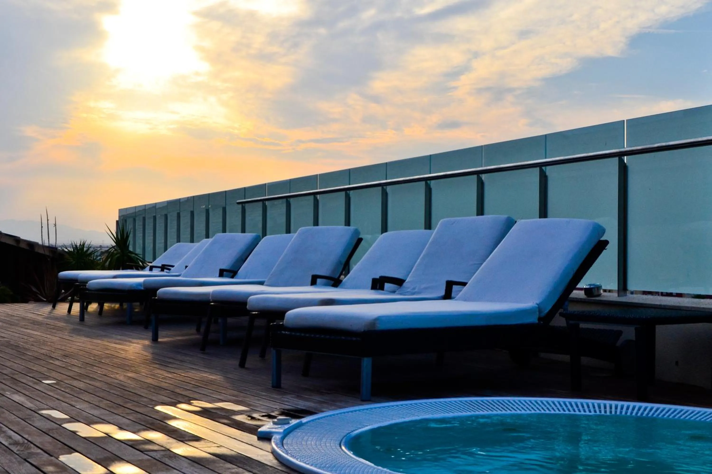 Balcony/Terrace in Hotel 525