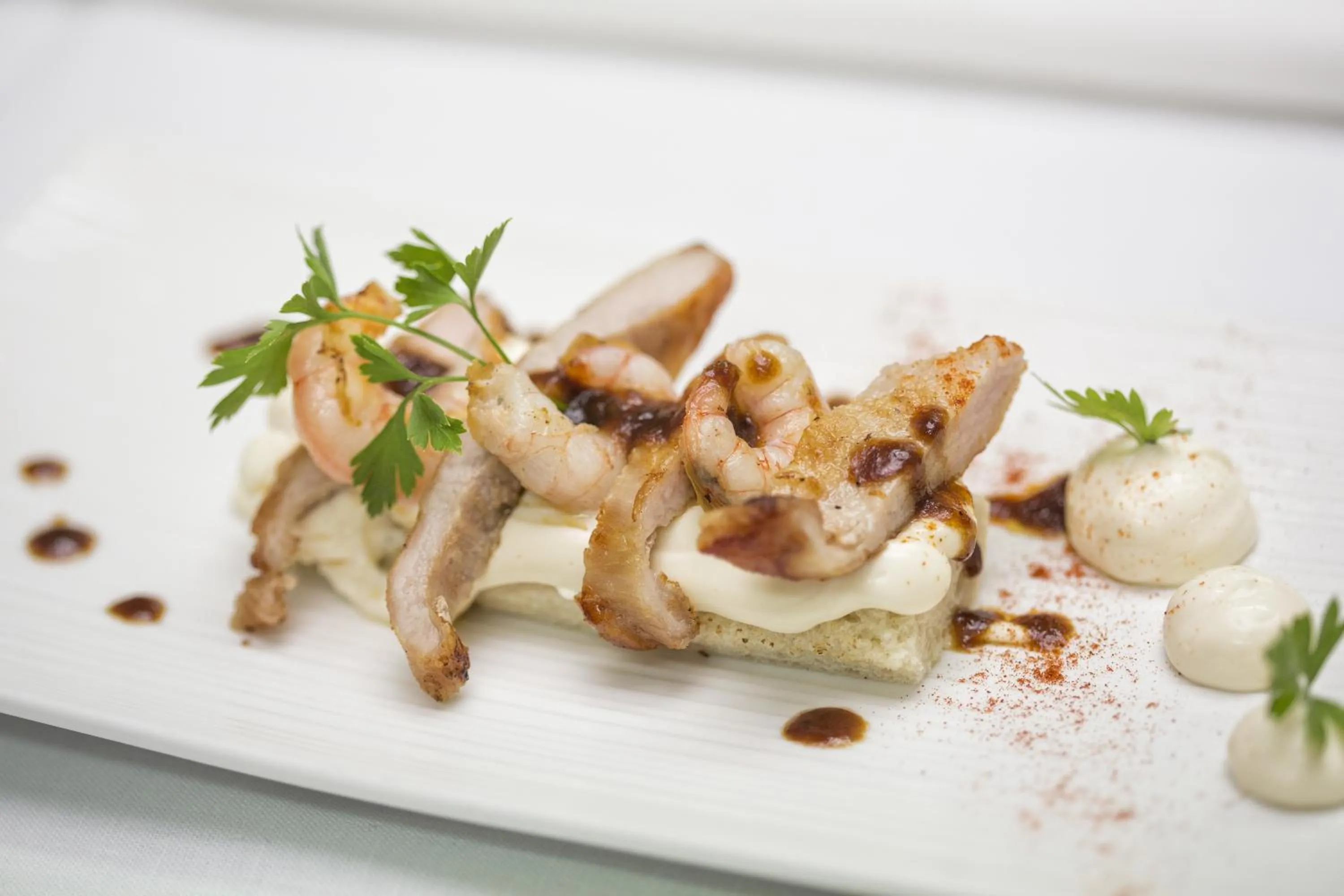 Food in Hotel Almirante