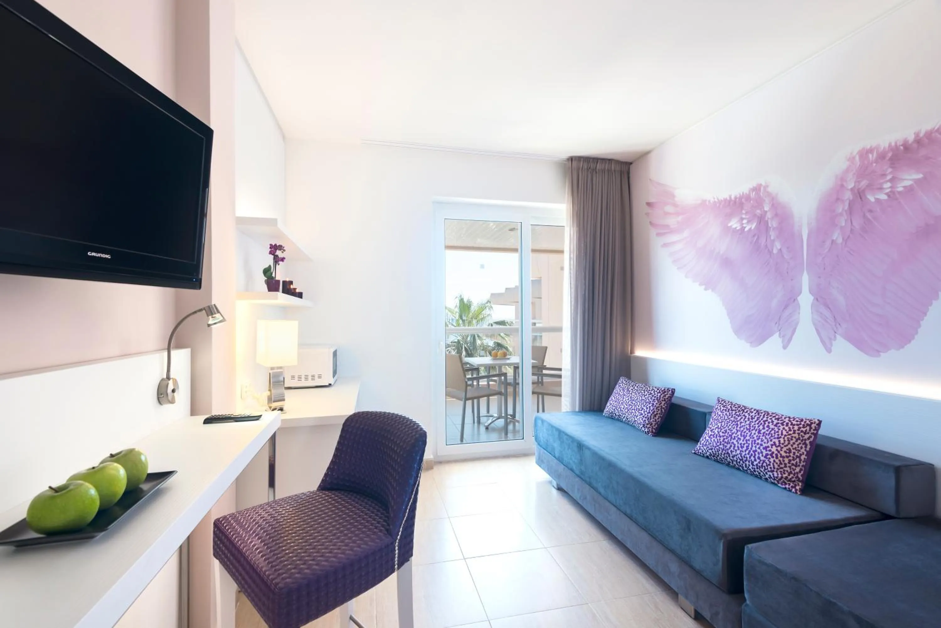 Living room in Aparthotel Tropic Garden