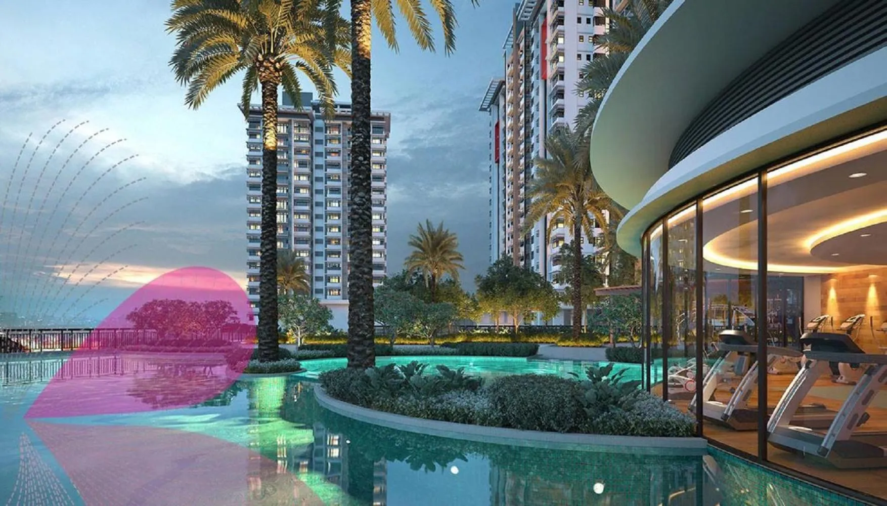 Property building in Putrajaya Dwiputra Residences, Fully Air-Con 3BR Homstay