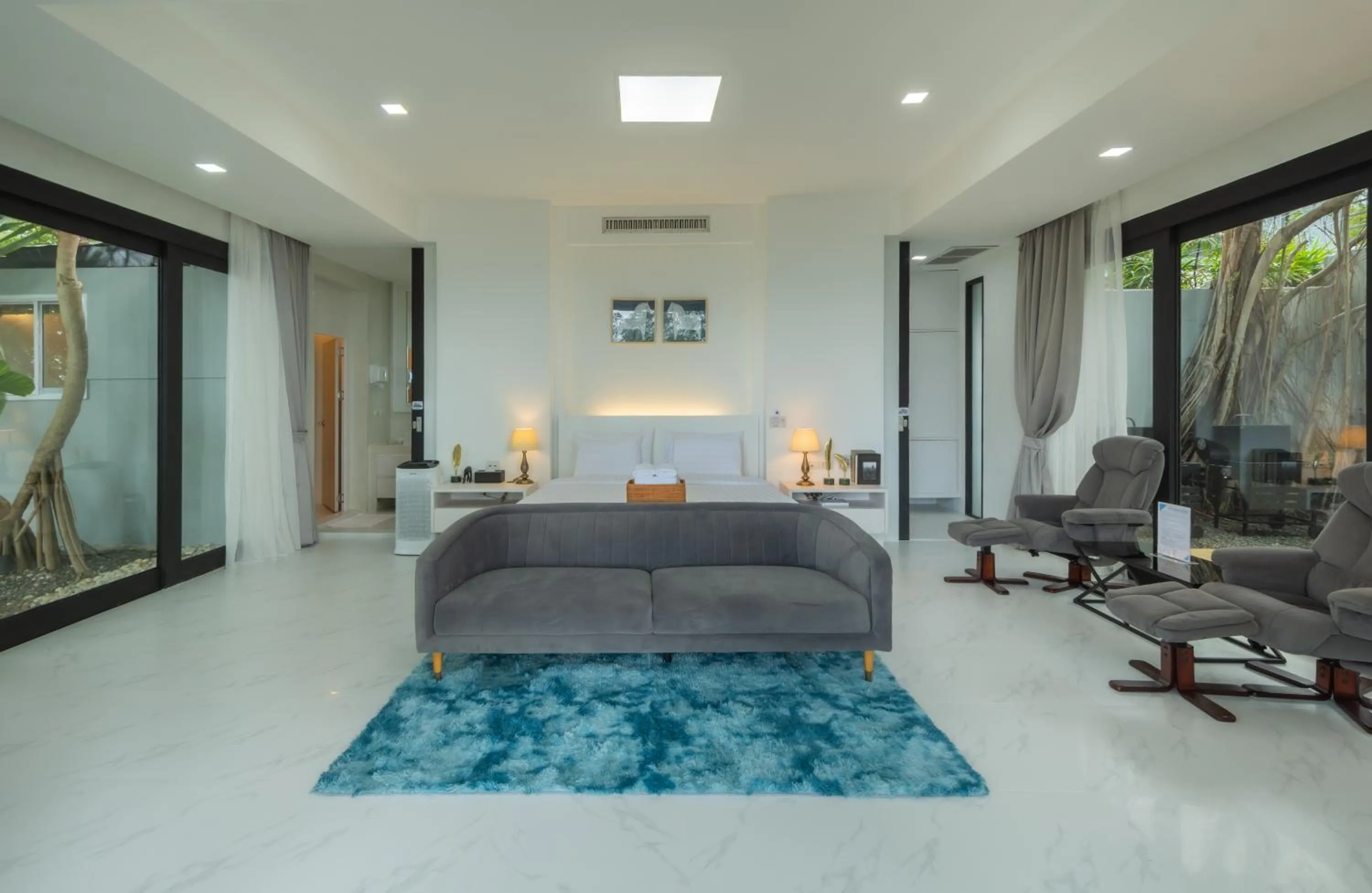 Seating area in Bluemango Pool Villa & Resort Koh Samui