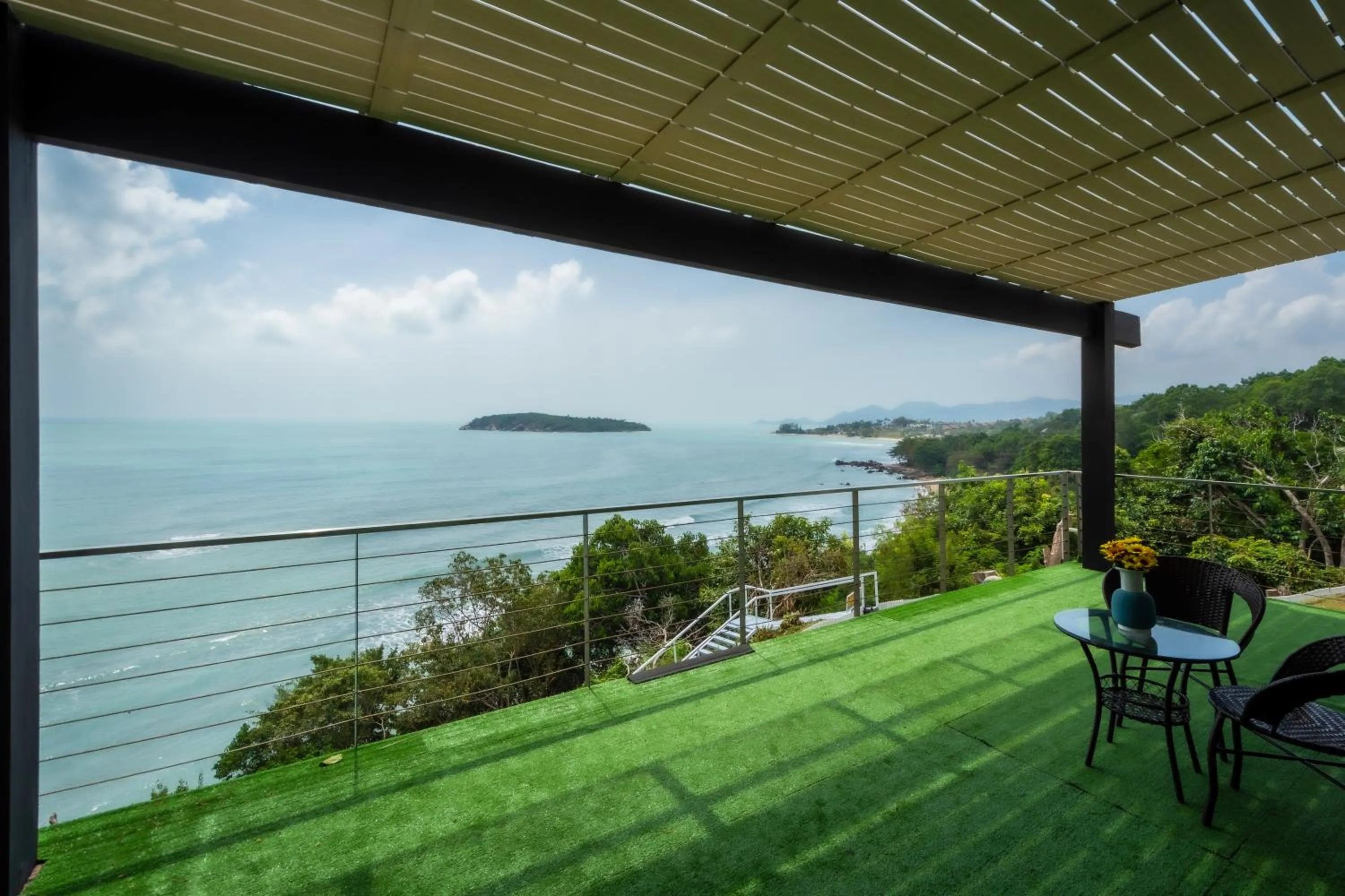 Balcony/Terrace in Bluemango Pool Villa & Resort Koh Samui