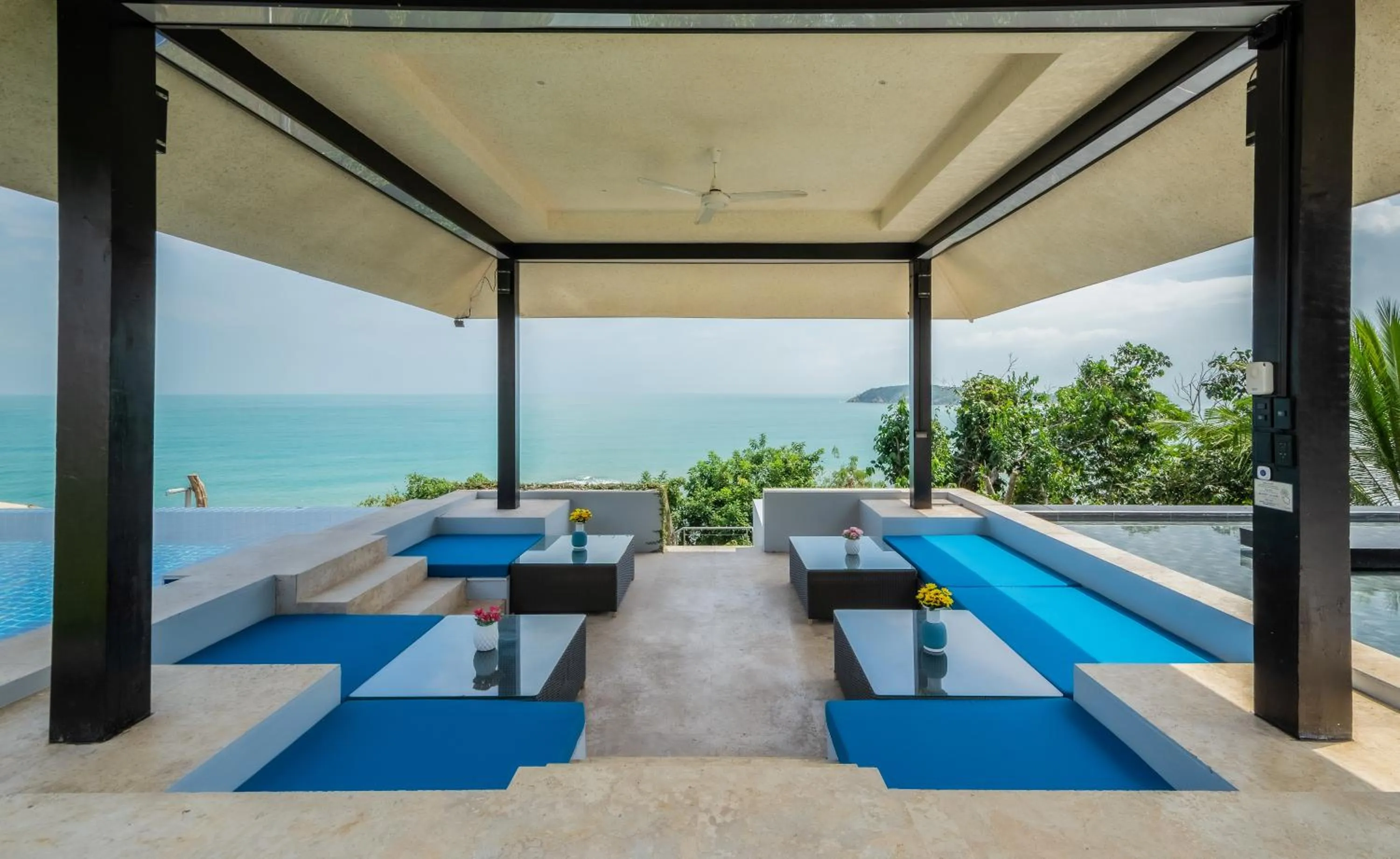 Seating area in Bluemango Pool Villa & Resort Koh Samui