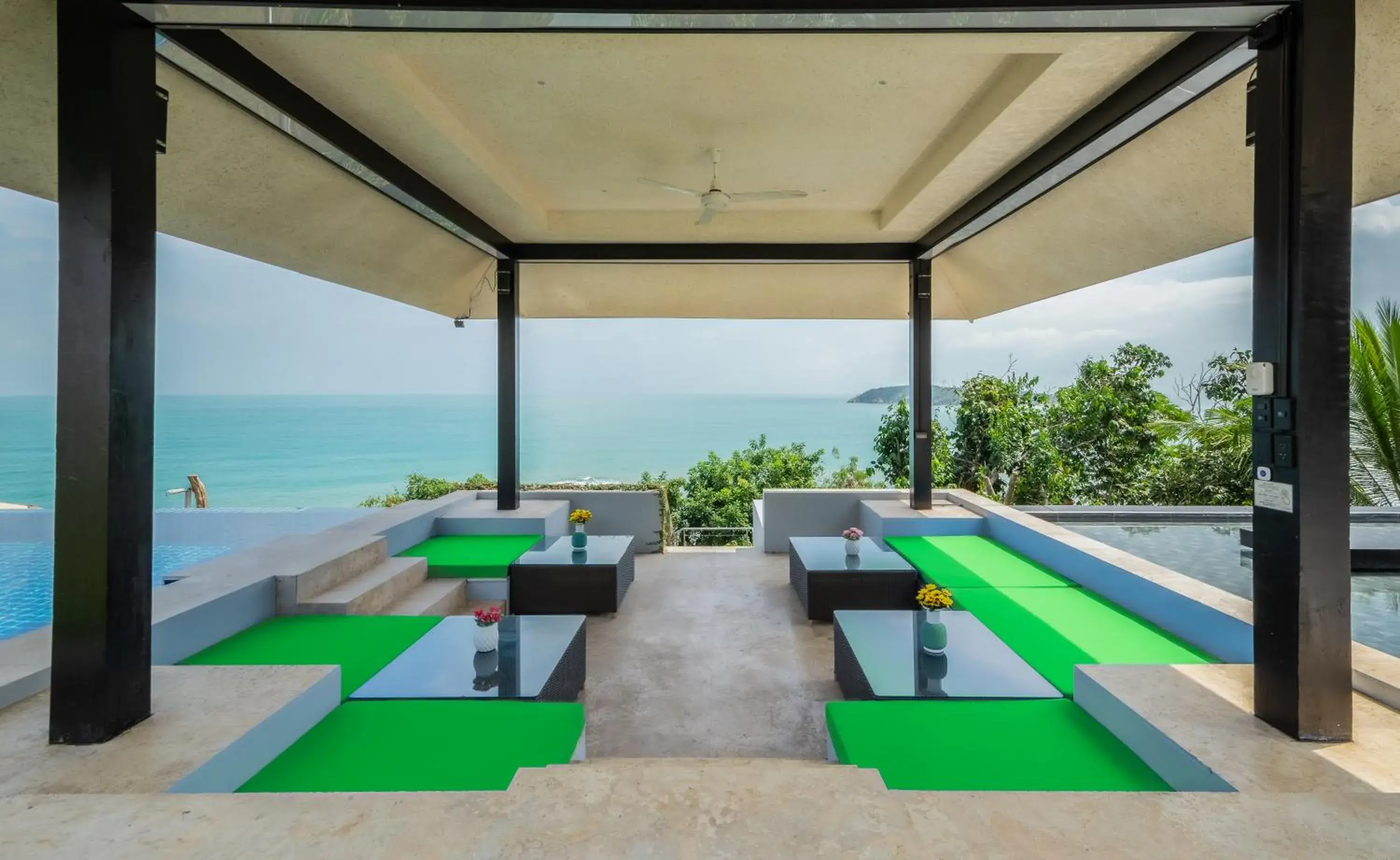 Seating area in Bluemango Pool Villa & Resort Koh Samui Seating area in Bluemango Pool Villa & Resort Koh Samui