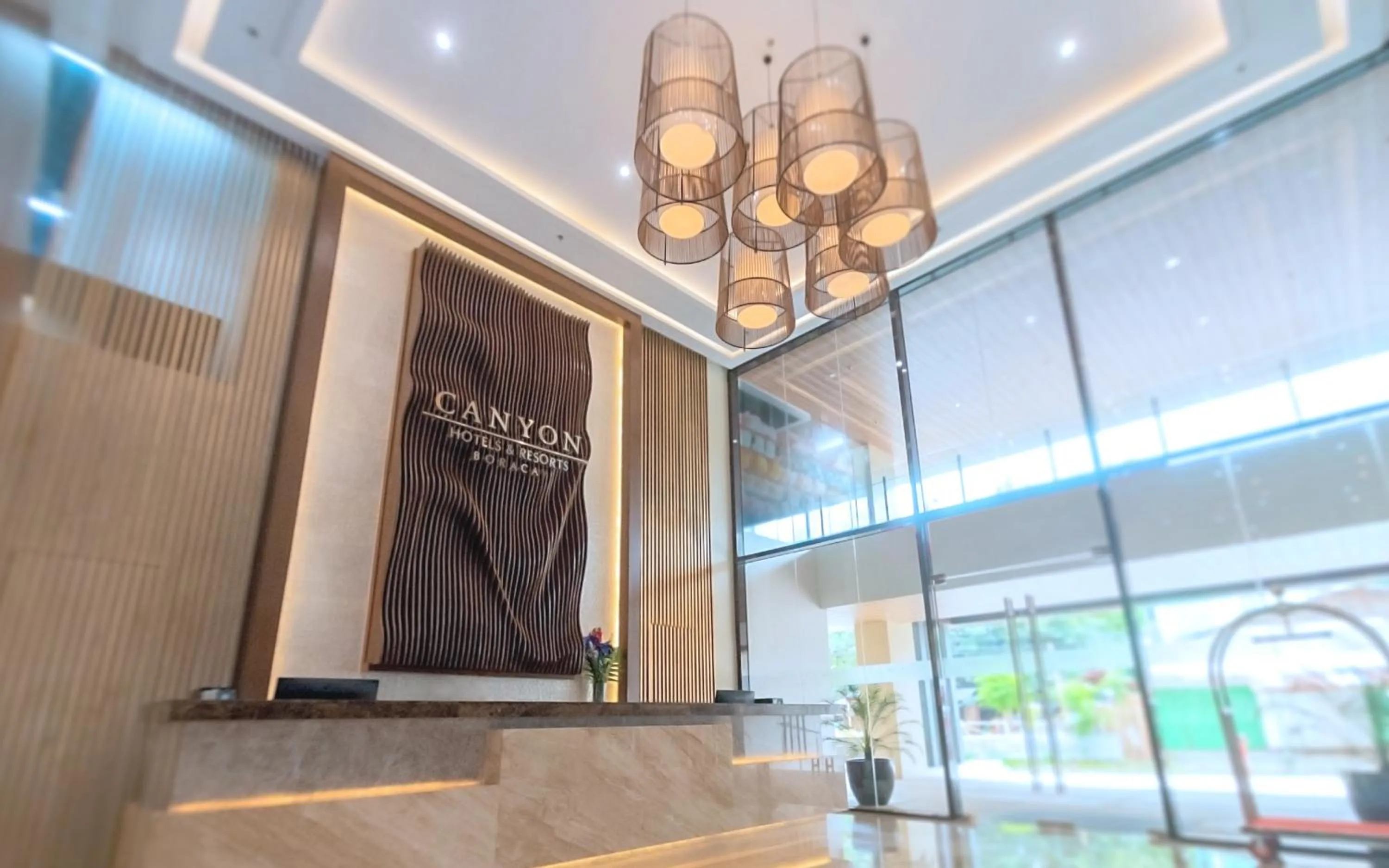 Lobby or reception in Canyon Hotels & Resorts Boracay