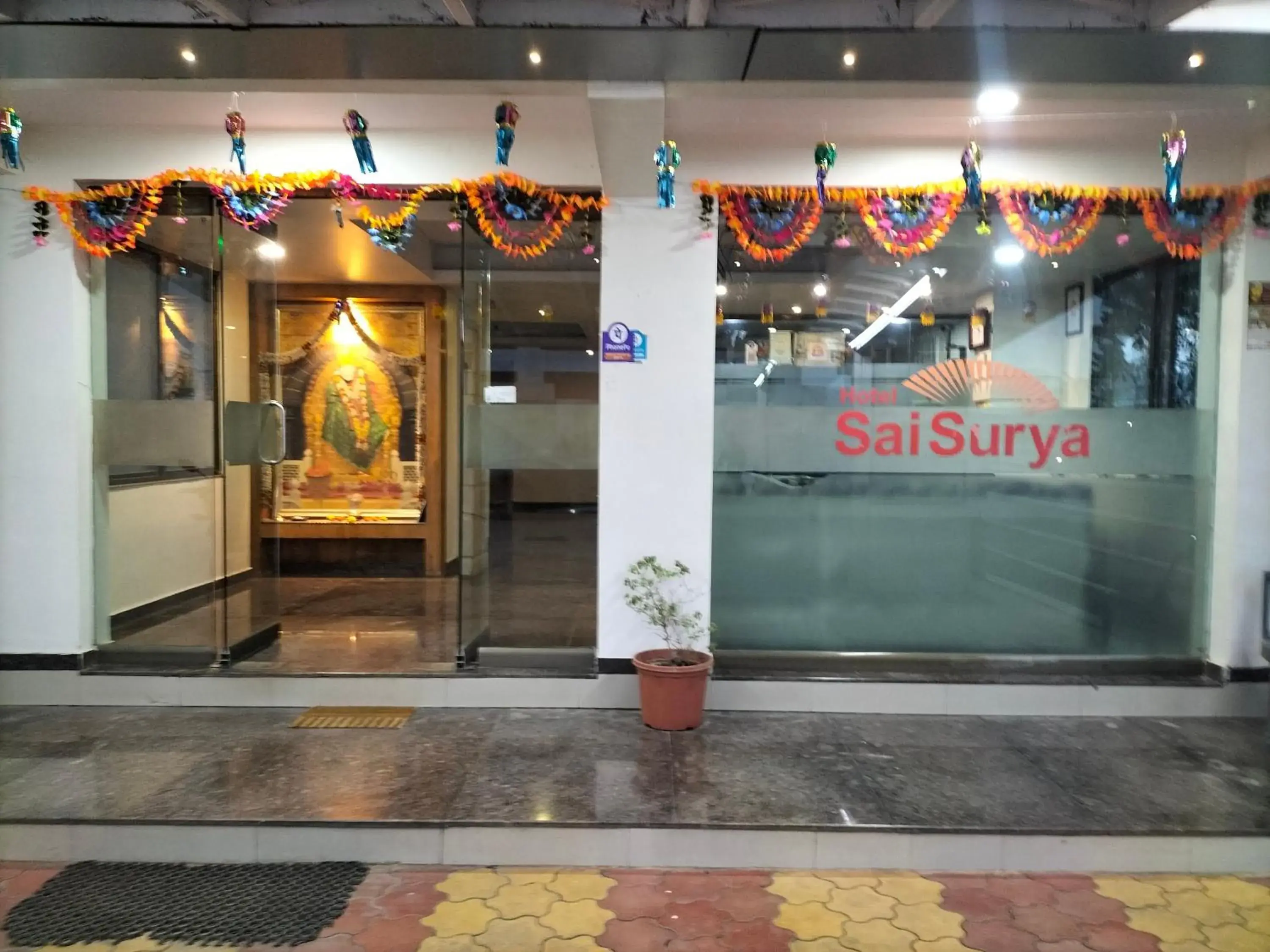 Facade/entrance in HOTEL SAI SURYA Facade/entrance in HOTEL SAI SURYA