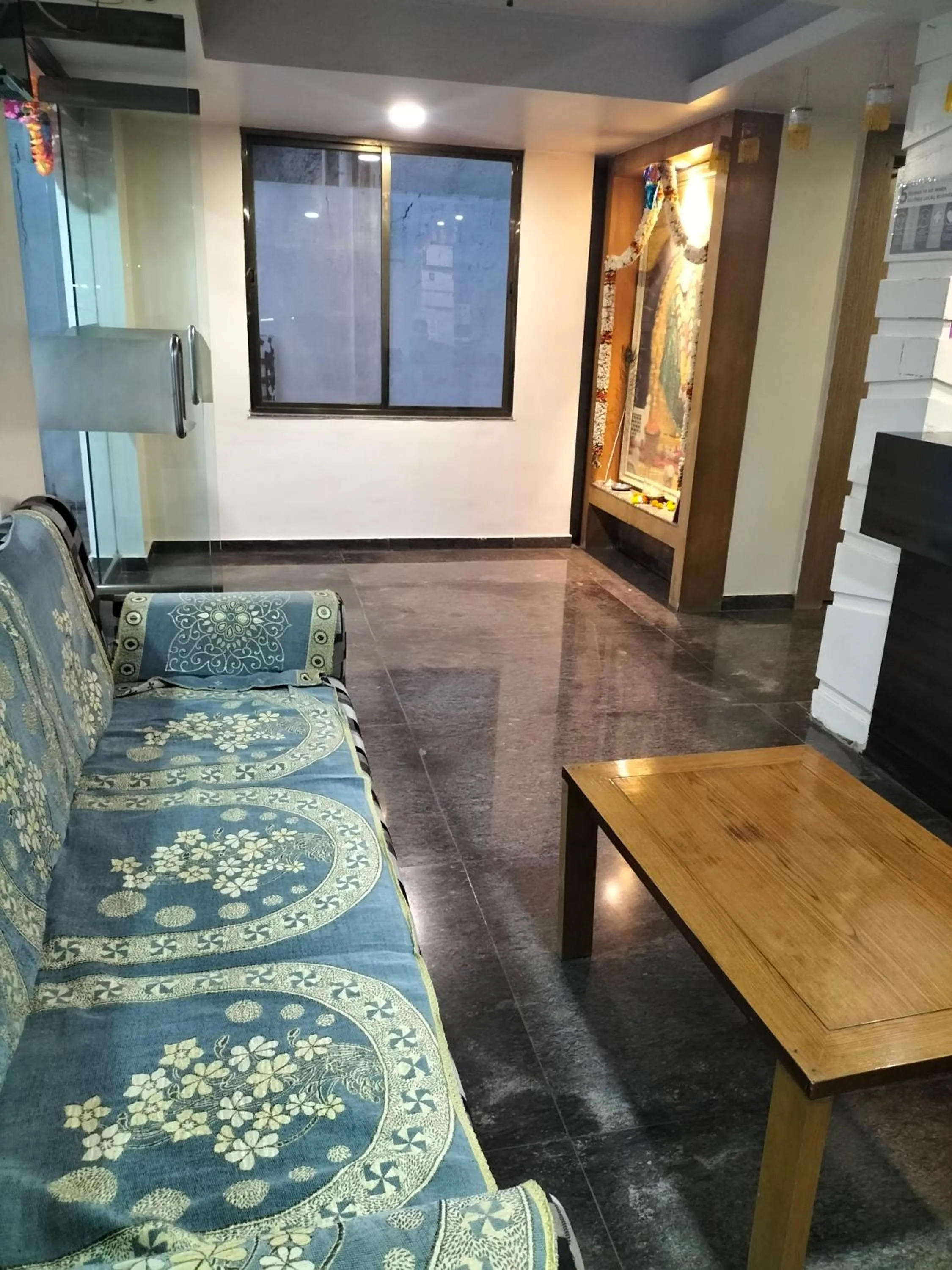 Seating area in HOTEL SAI SURYA