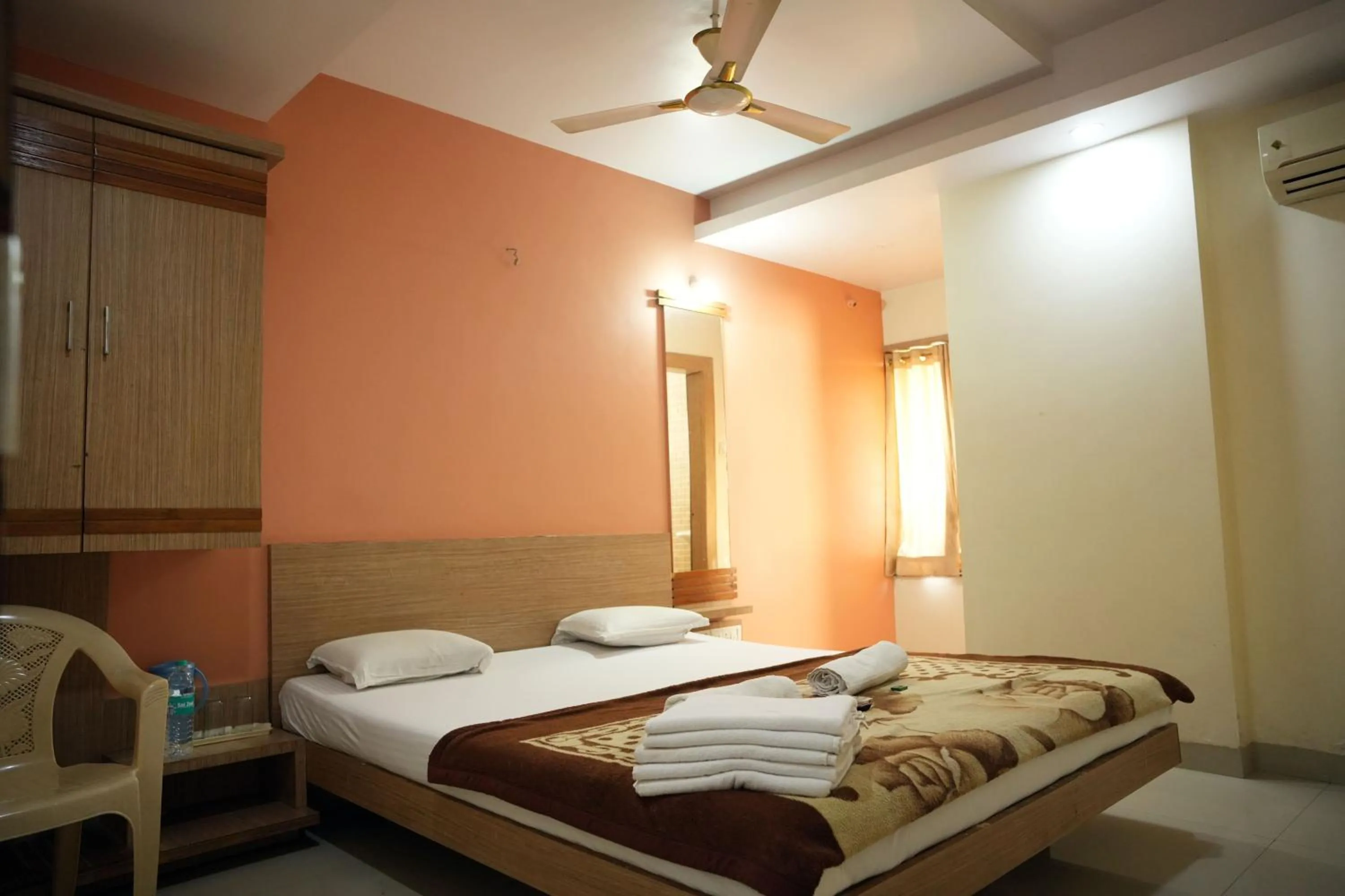 Bed in HOTEL SAI SURYA