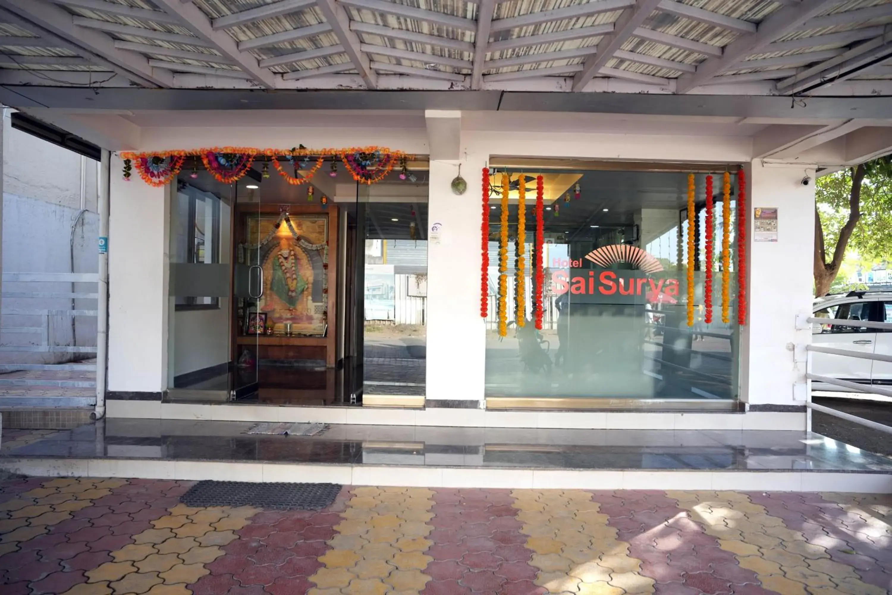 Facade/entrance in HOTEL SAI SURYA Facade/entrance in HOTEL SAI SURYA