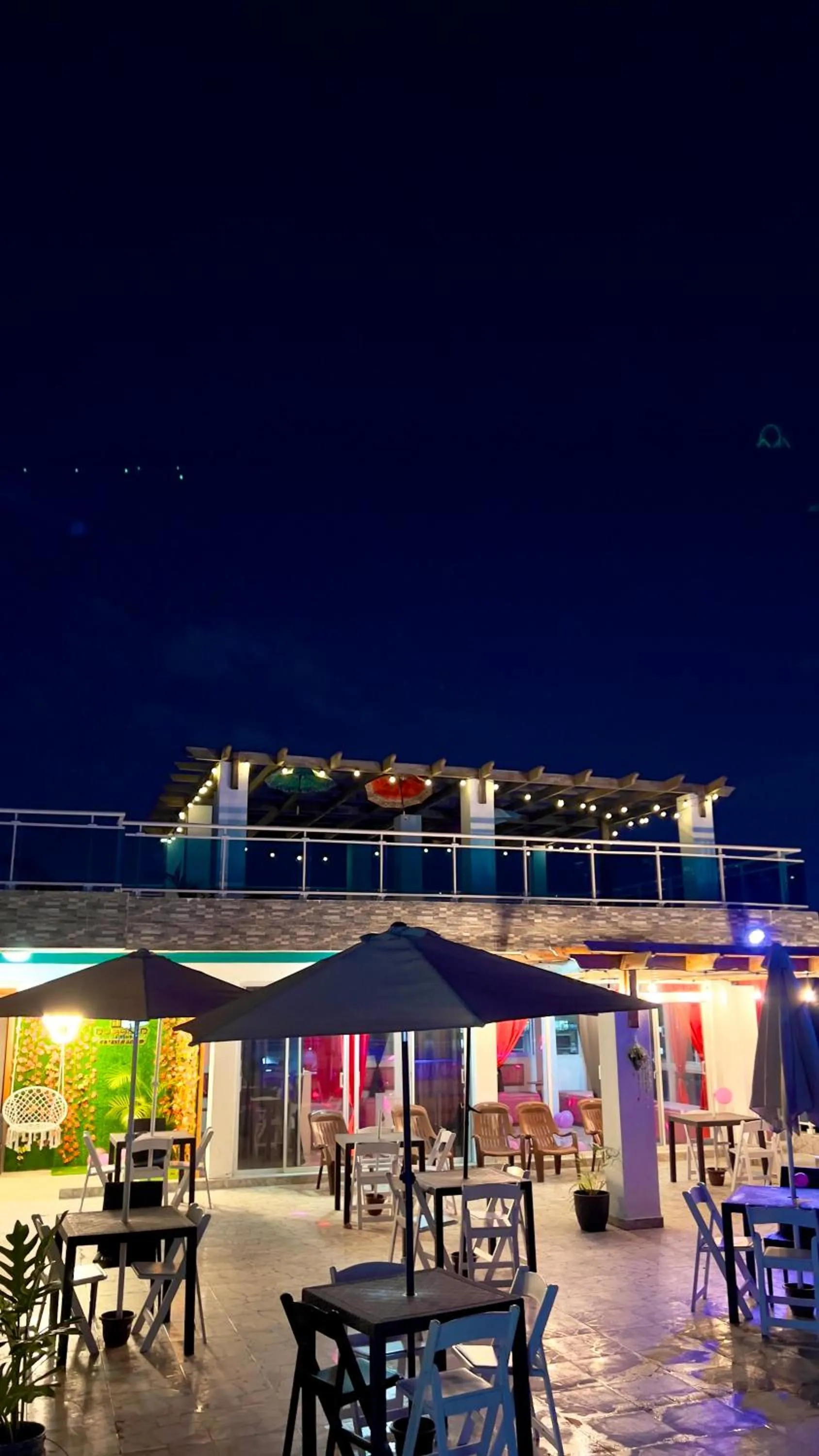 Patio in Hotel Dubaird