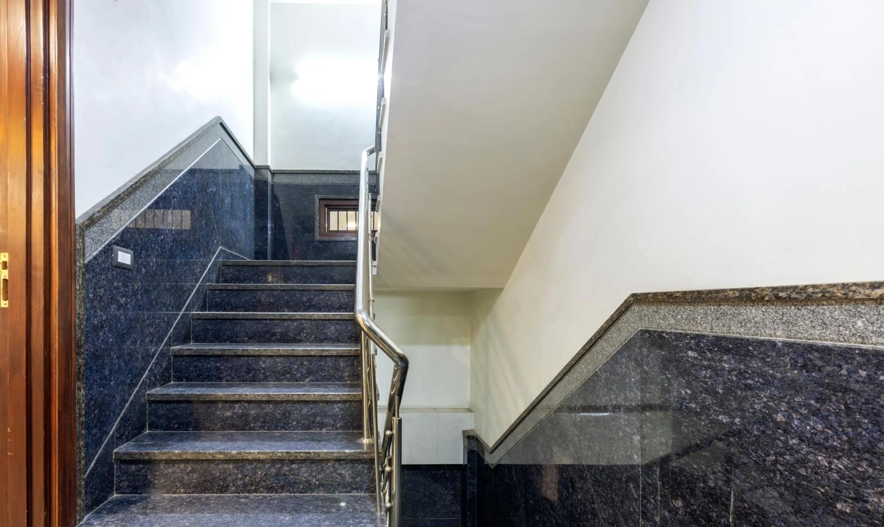 Lobby or reception in Treebo MVM Residency