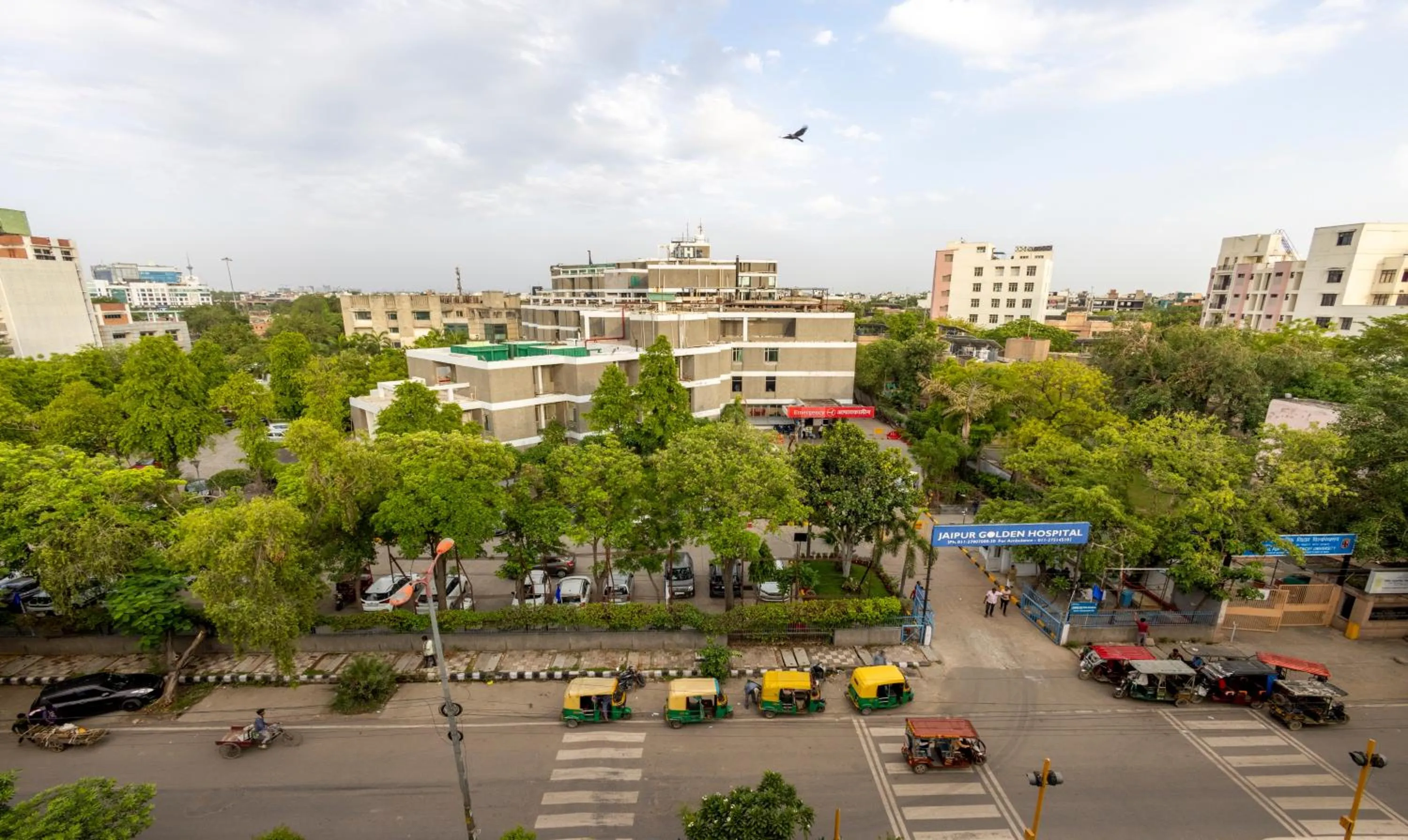 City view in Treebo MVM Residency