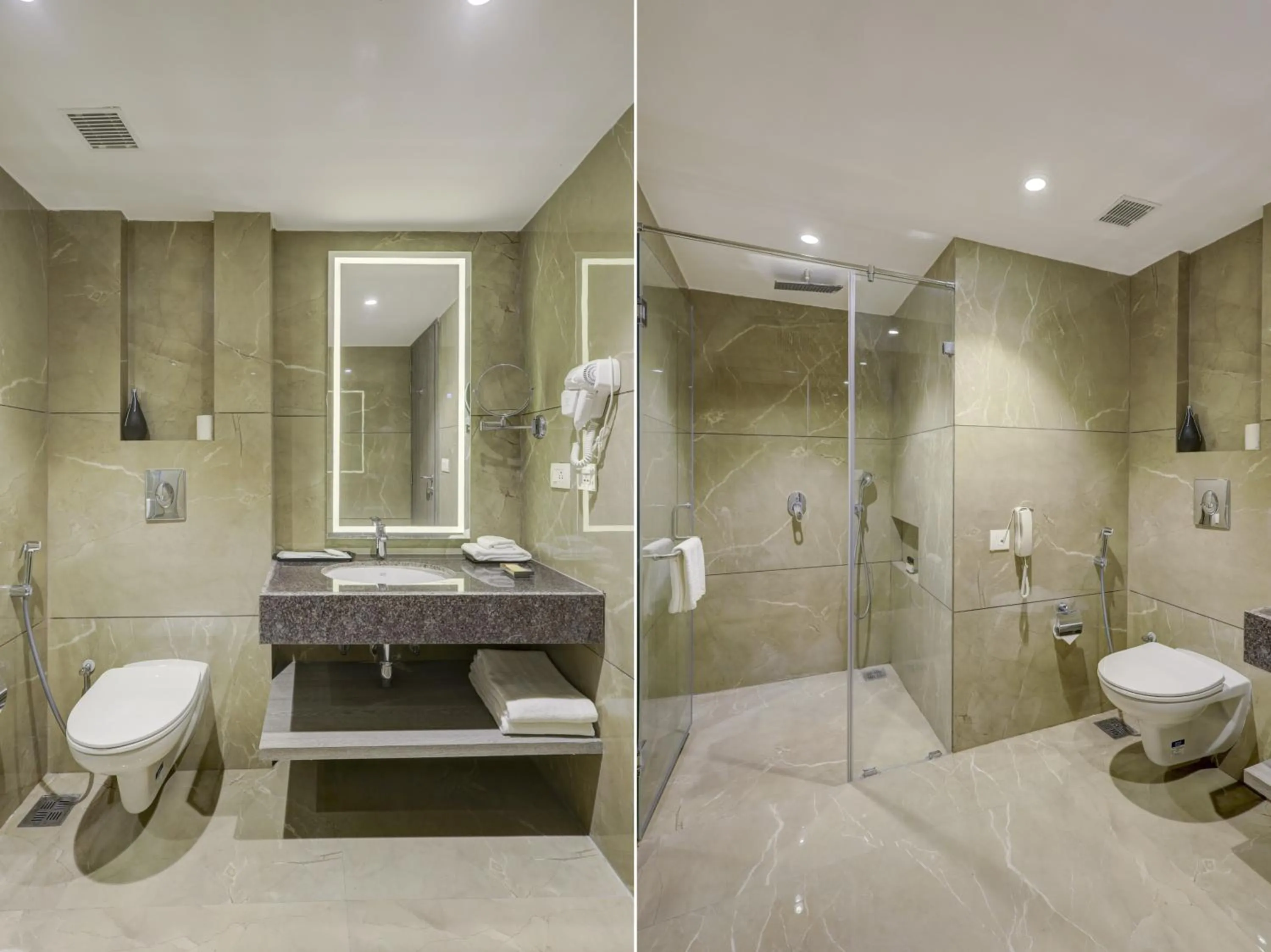 Bathroom in Sunday Hotel Vadodara