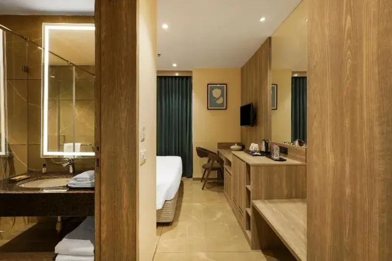 Bedroom, Bed in Sunday Hotel Vadodara Bedroom, Bed in Sunday Hotel Vadodara