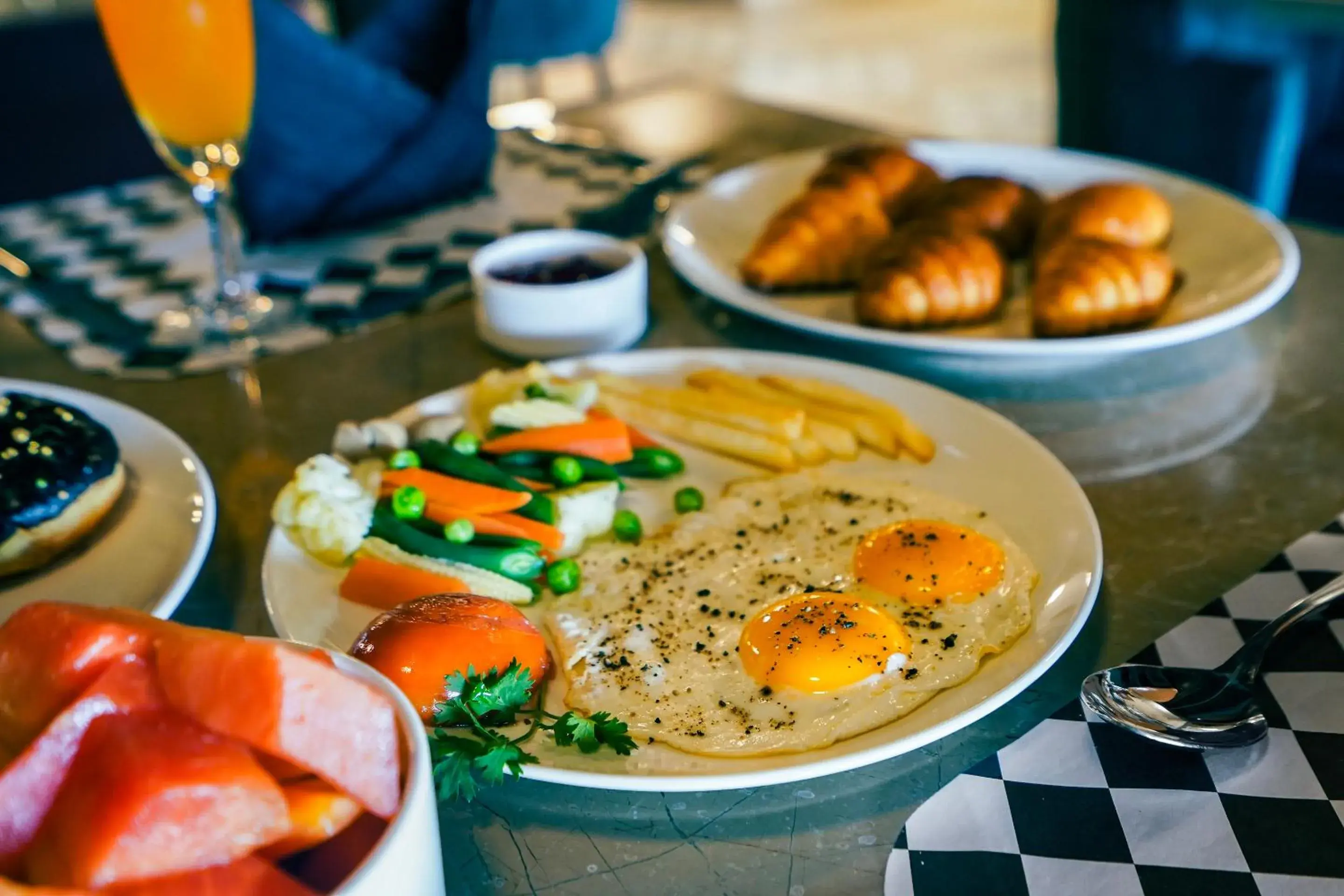 Continental breakfast in Sunday Hotel Vadodara Continental breakfast in Sunday Hotel Vadodara