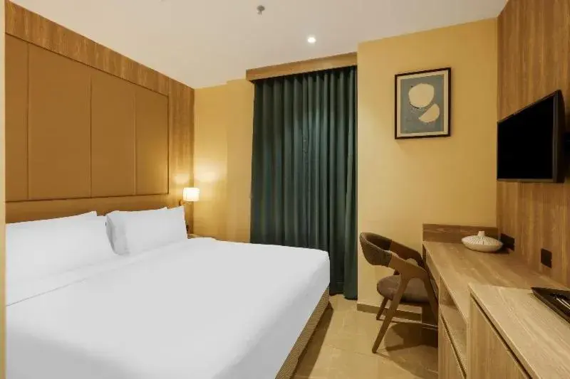 Bedroom, Bed in Sunday Hotel Vadodara Bedroom, Bed in Sunday Hotel Vadodara