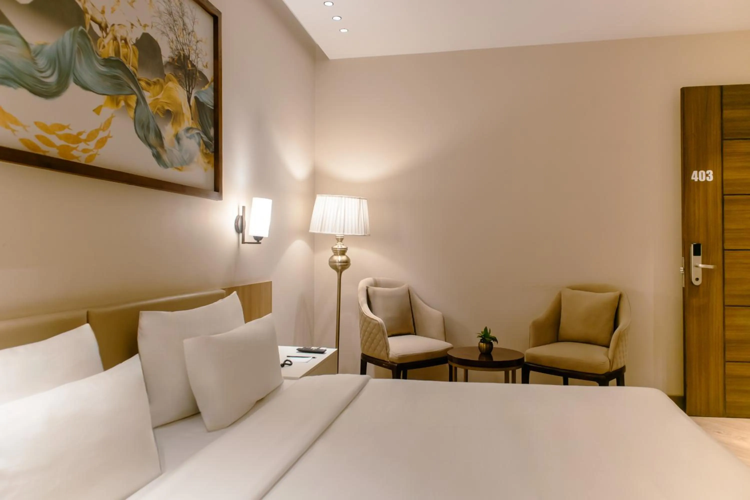 Bed in Udman Hotel Gurugram