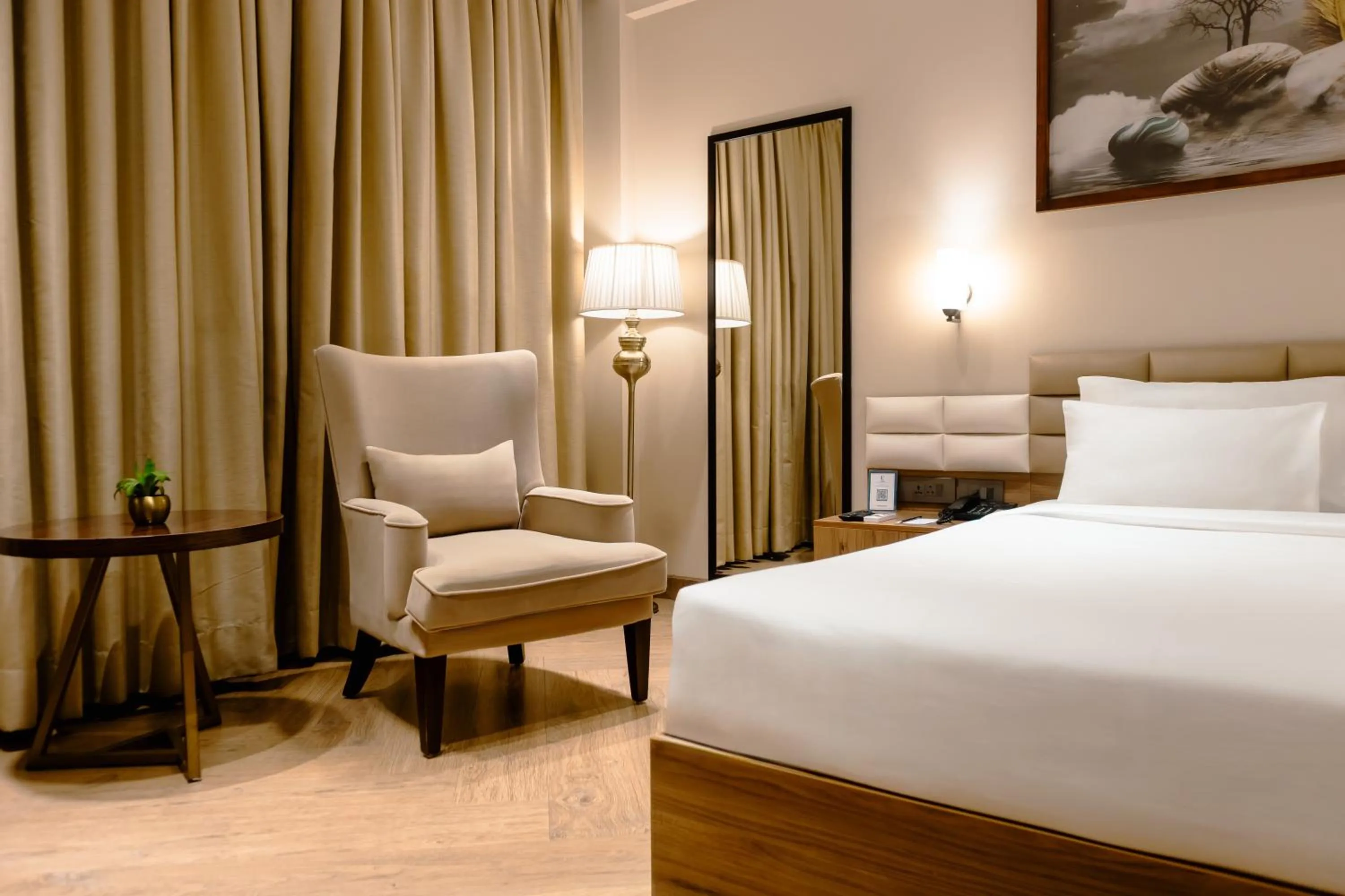 Bed in Udman Hotel Gurugram