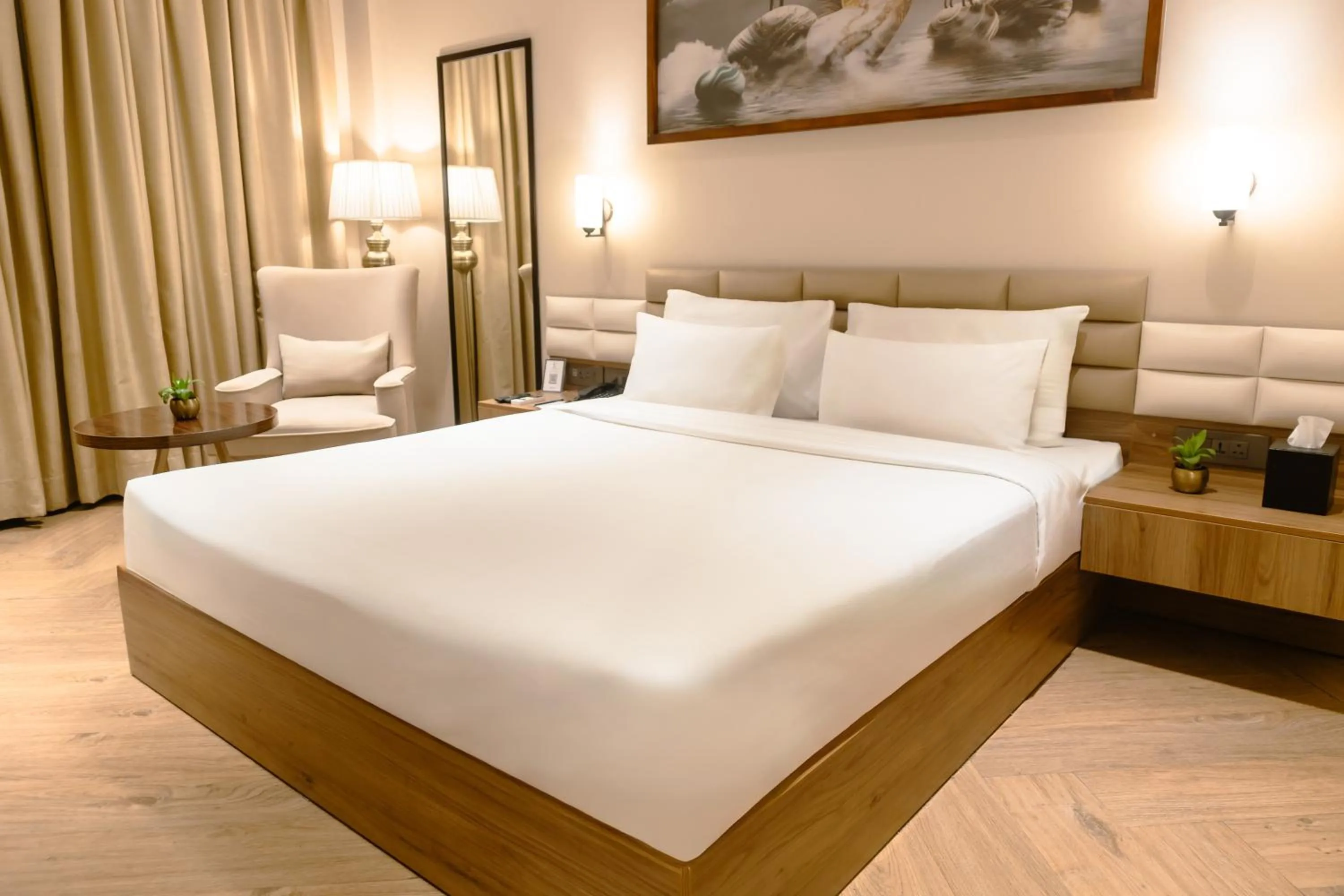 Bed in Udman Hotel Gurugram