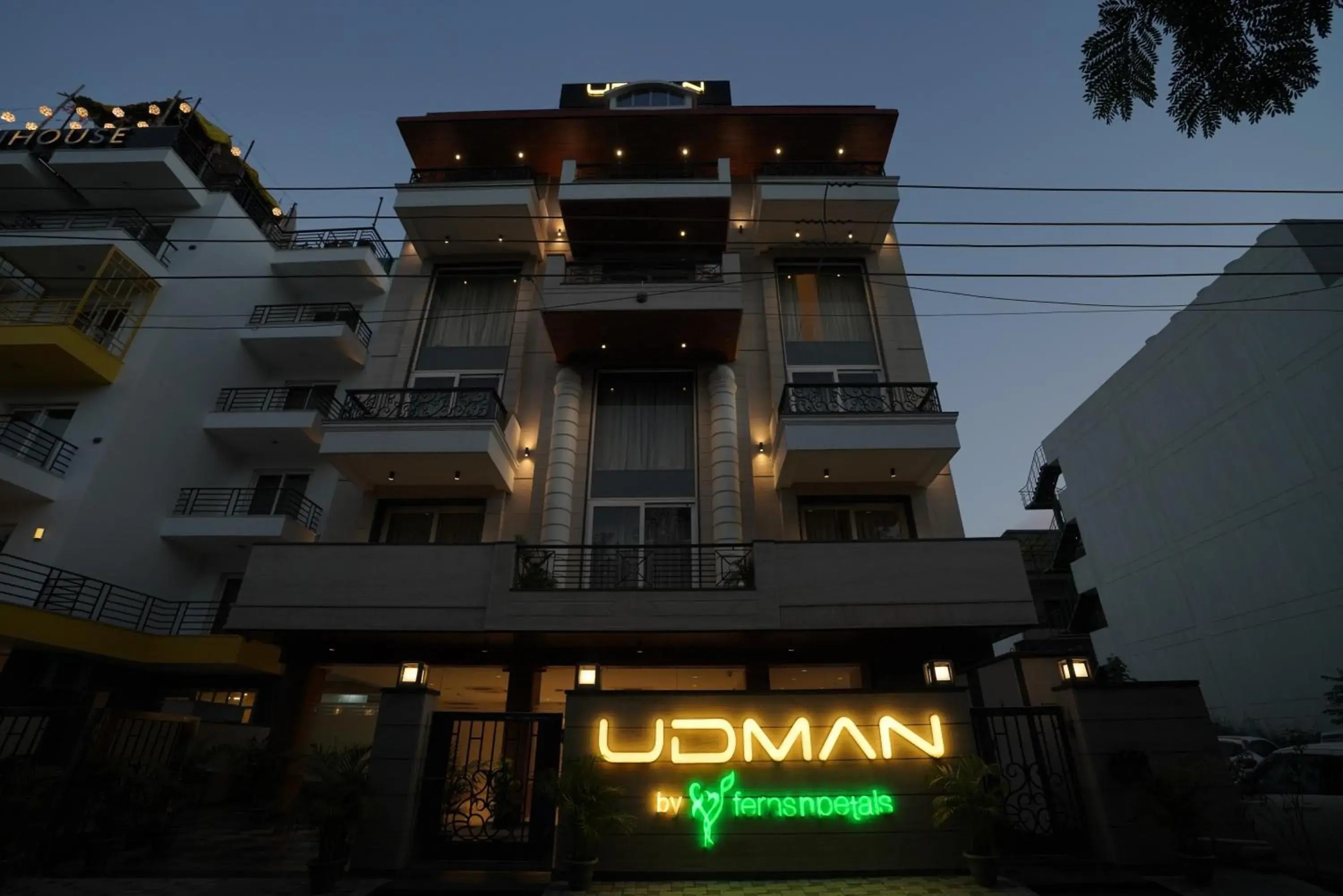 Property building in Udman Hotel Gurugram Property building in Udman Hotel Gurugram