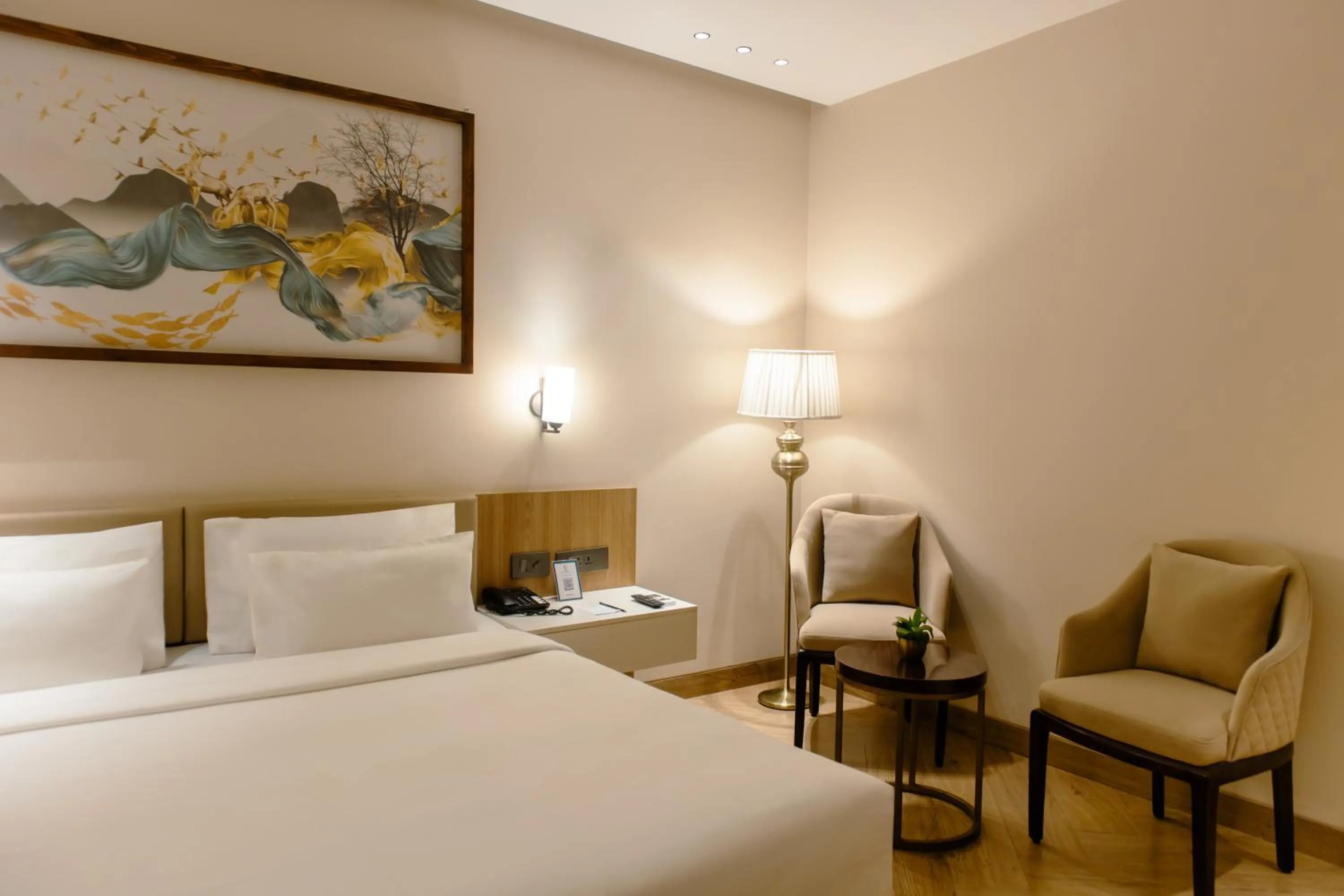 Bed in Udman Hotel Gurugram