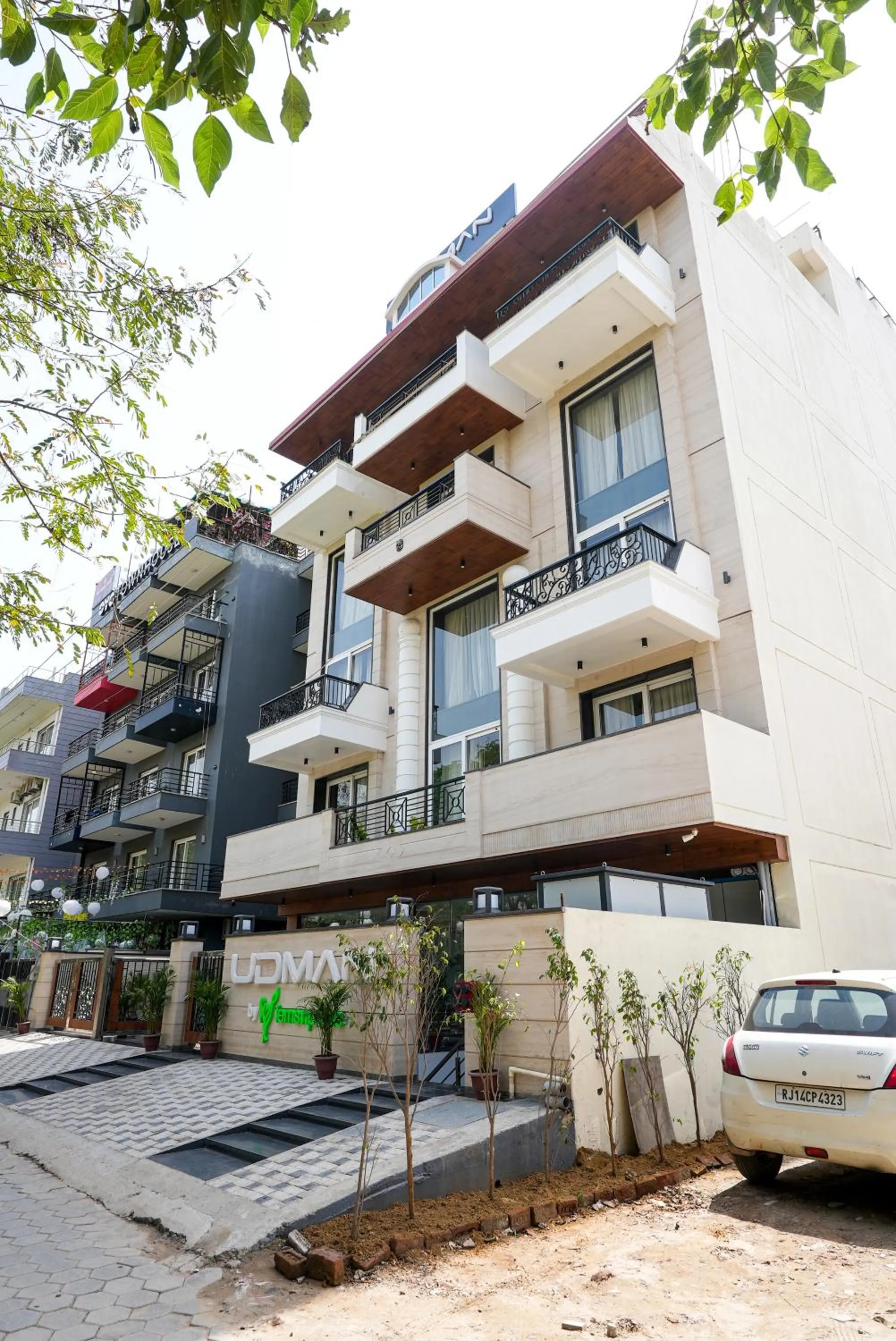 Property building in Udman Hotel Gurugram