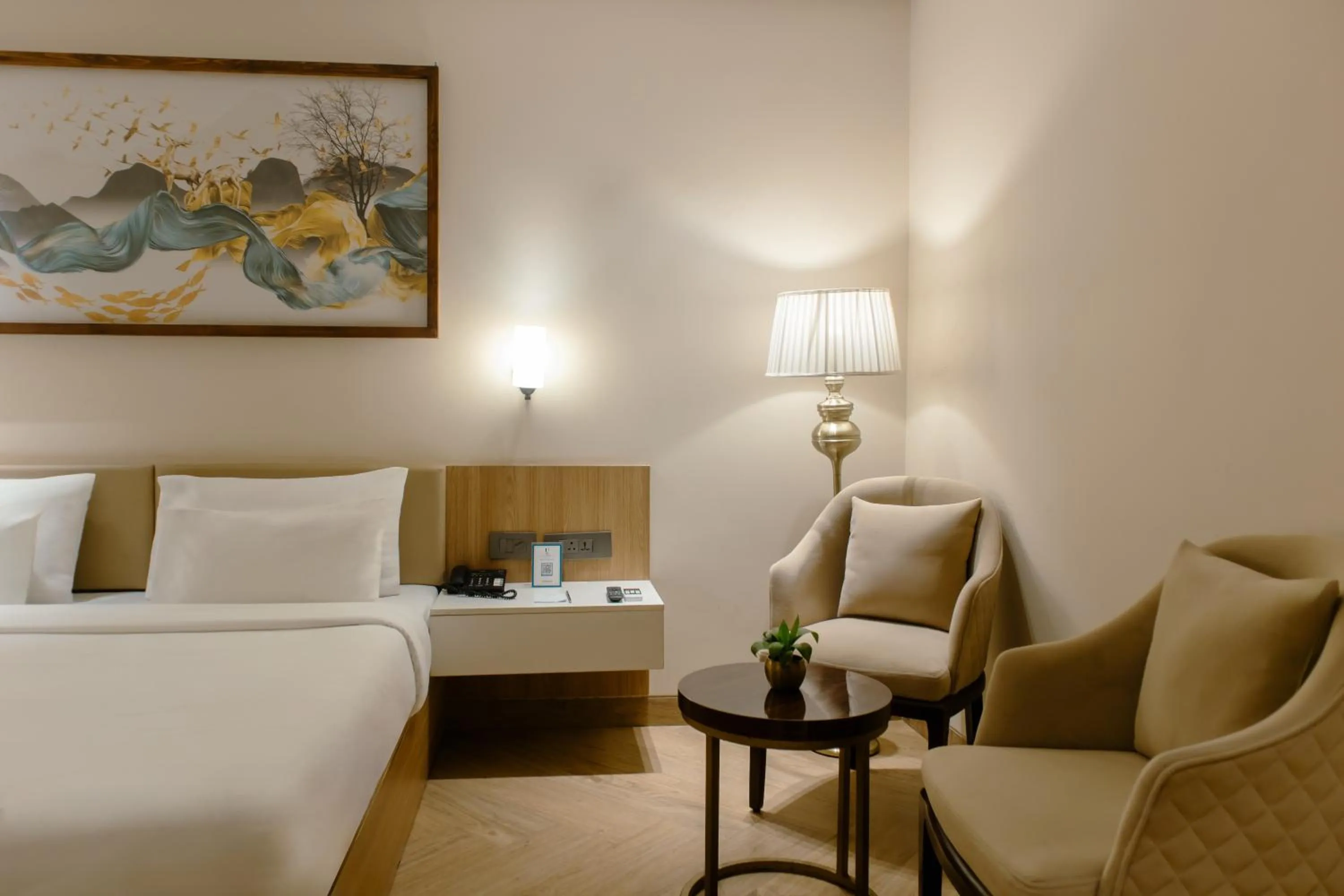 Bed in Udman Hotel Gurugram