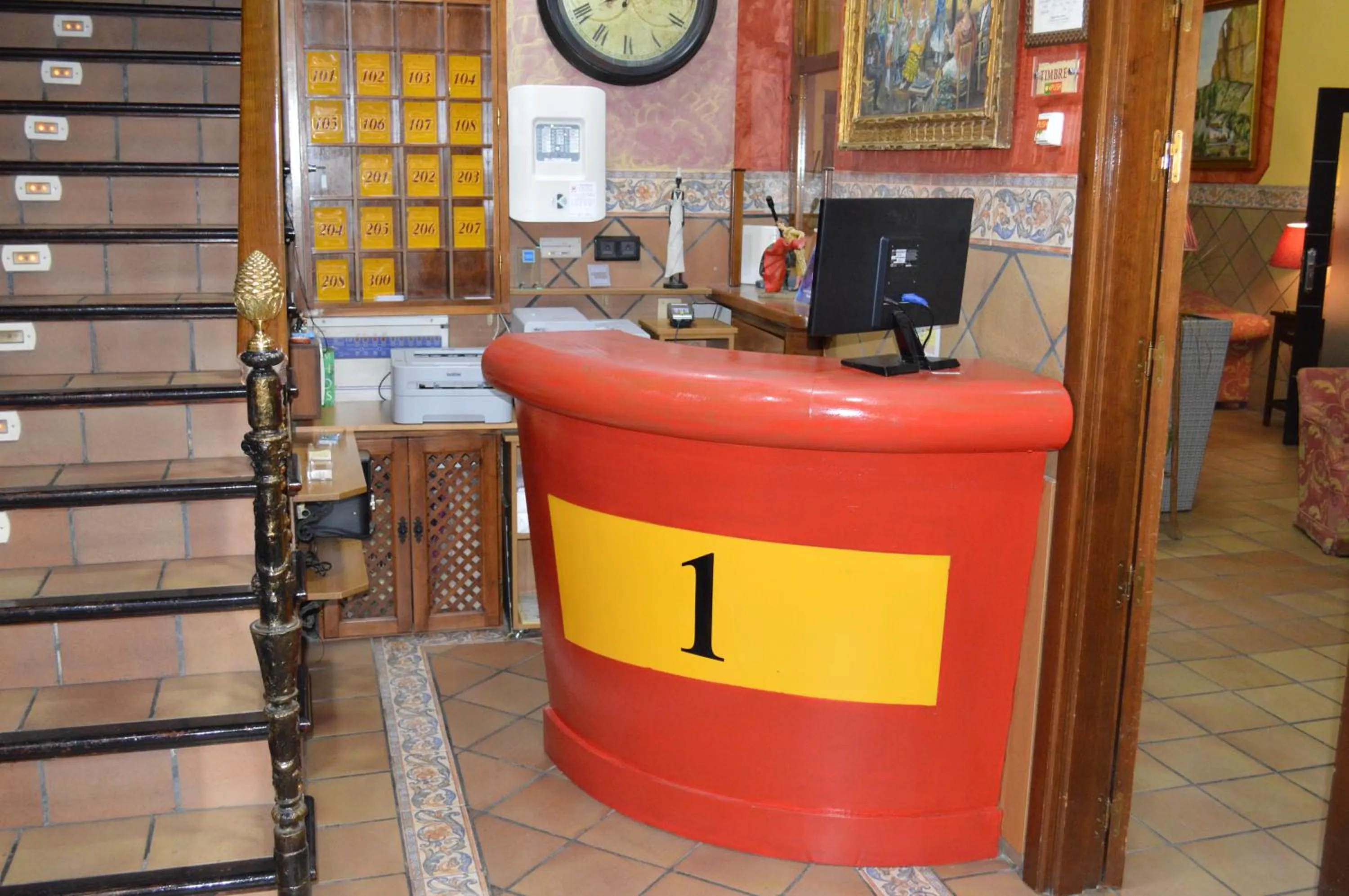 Lobby or reception in Plaza de Toros