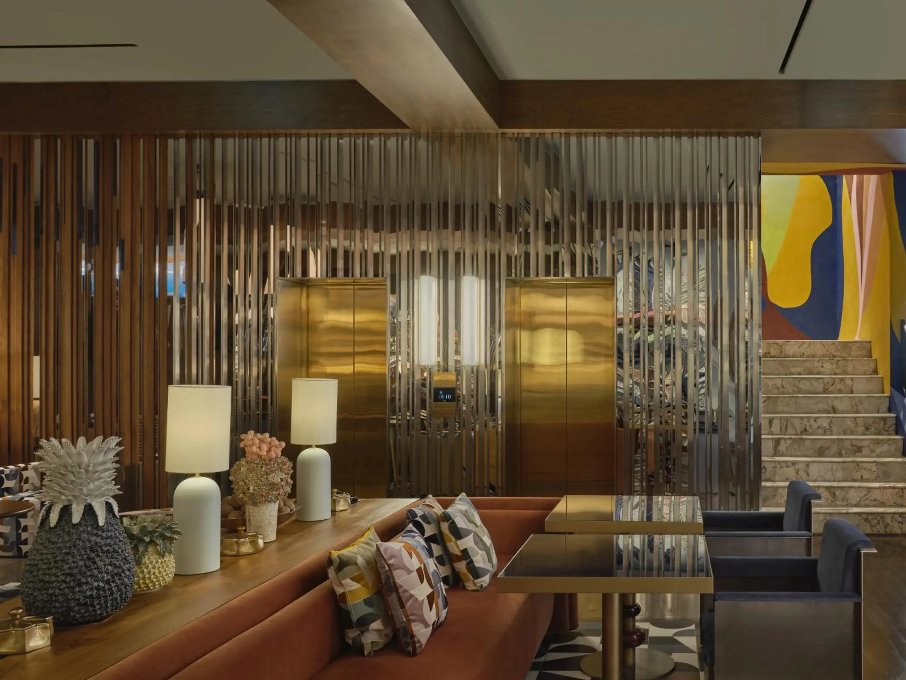 Lobby or reception in Public House Bangkok, a Member of Design Hotels Lobby or reception in Public House Bangkok, a Member of Design Hotels