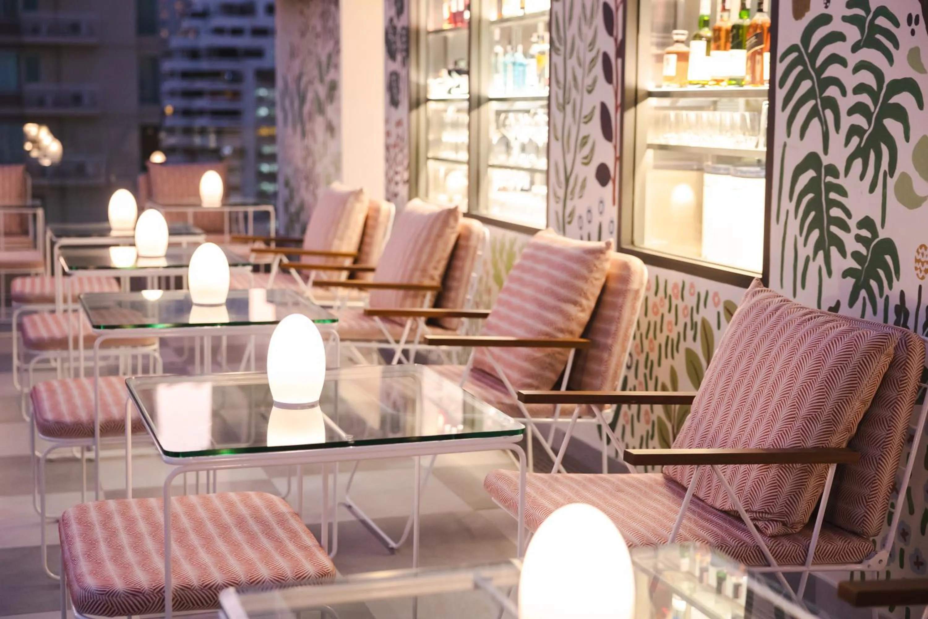 Seating area in Public House Bangkok, a Member of Design Hotels