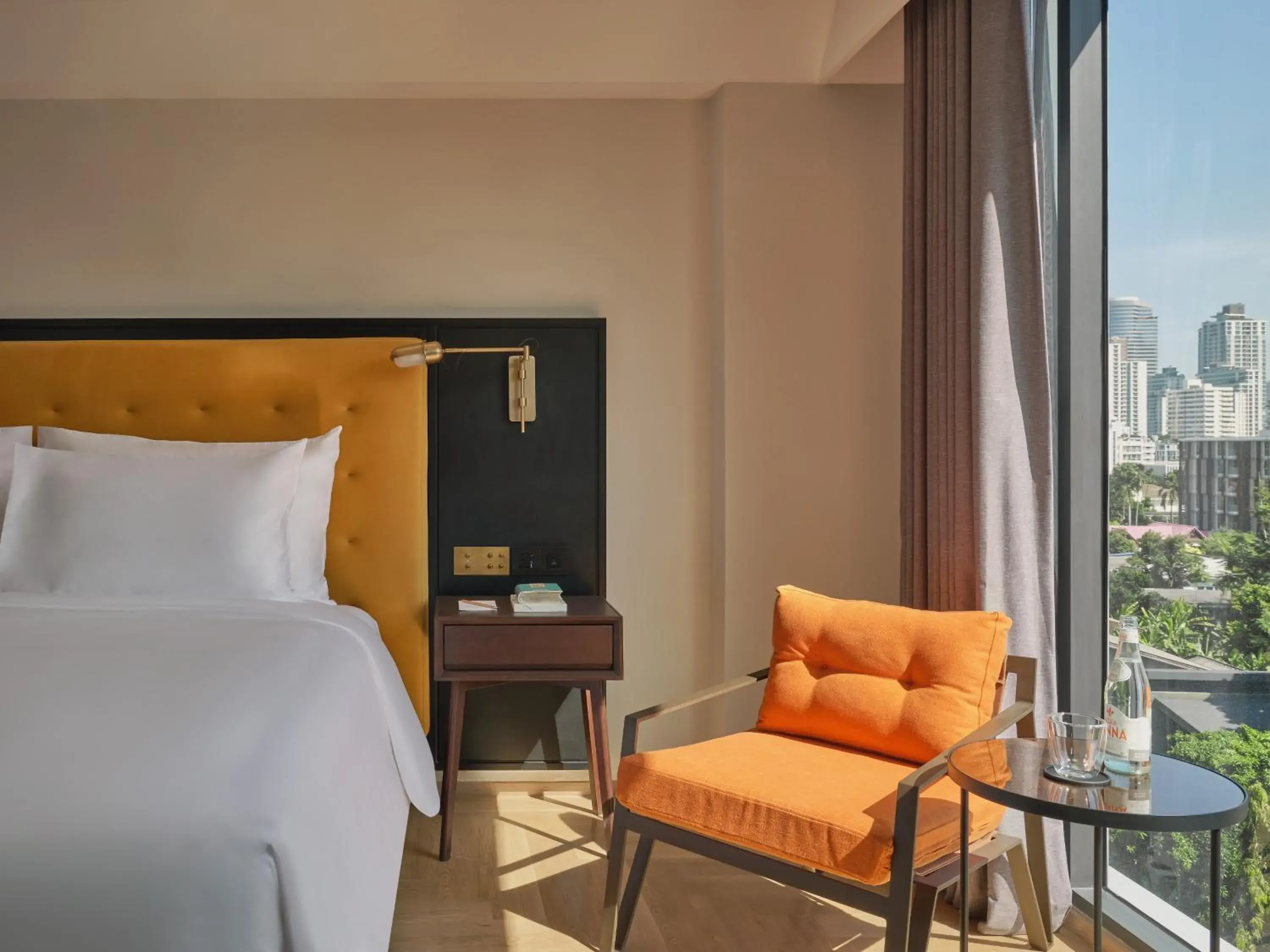 Bed in Public House Bangkok, a Member of Design Hotels Bed in Public House Bangkok, a Member of Design Hotels