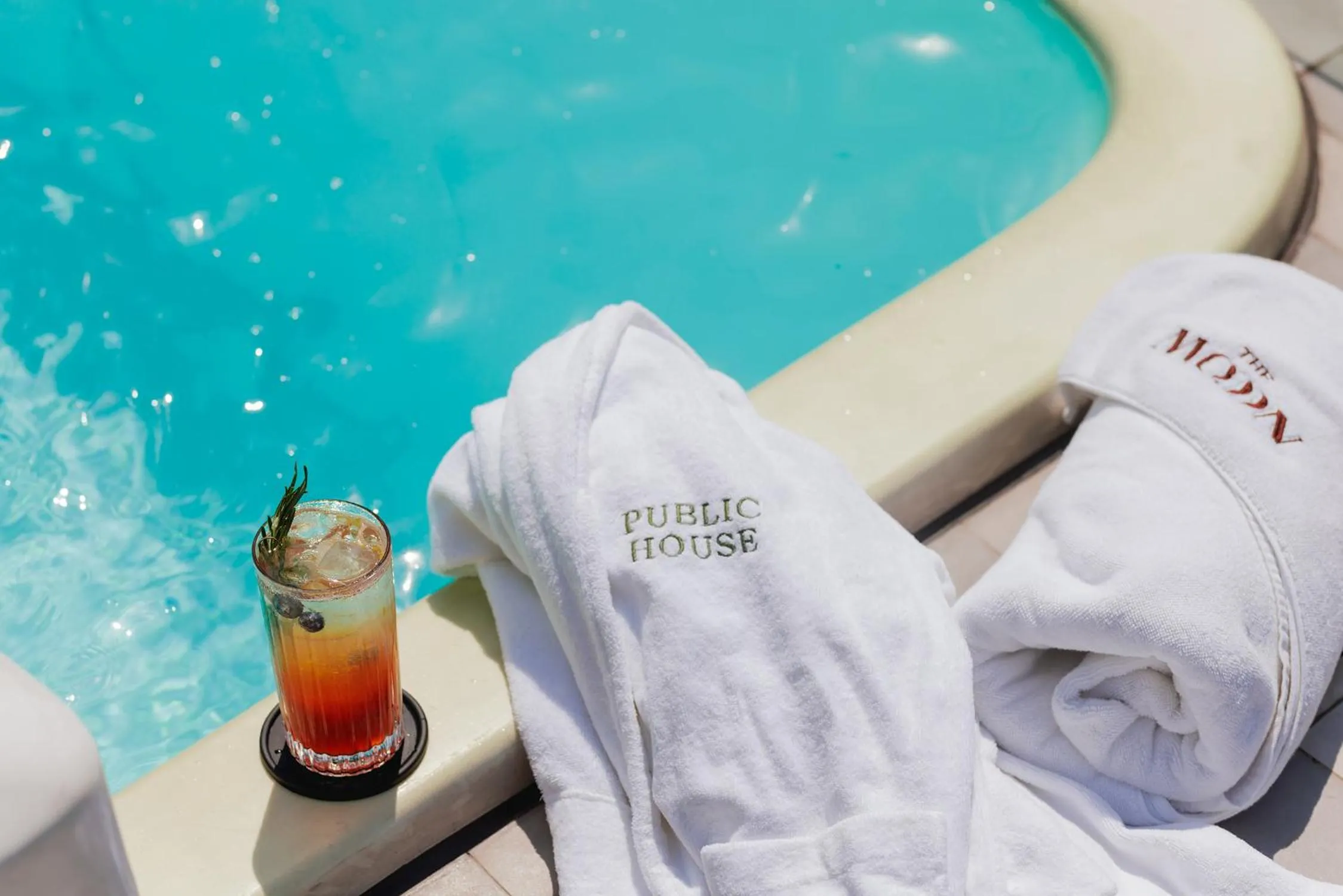 Pool view in Public House Bangkok, a Member of Design Hotels