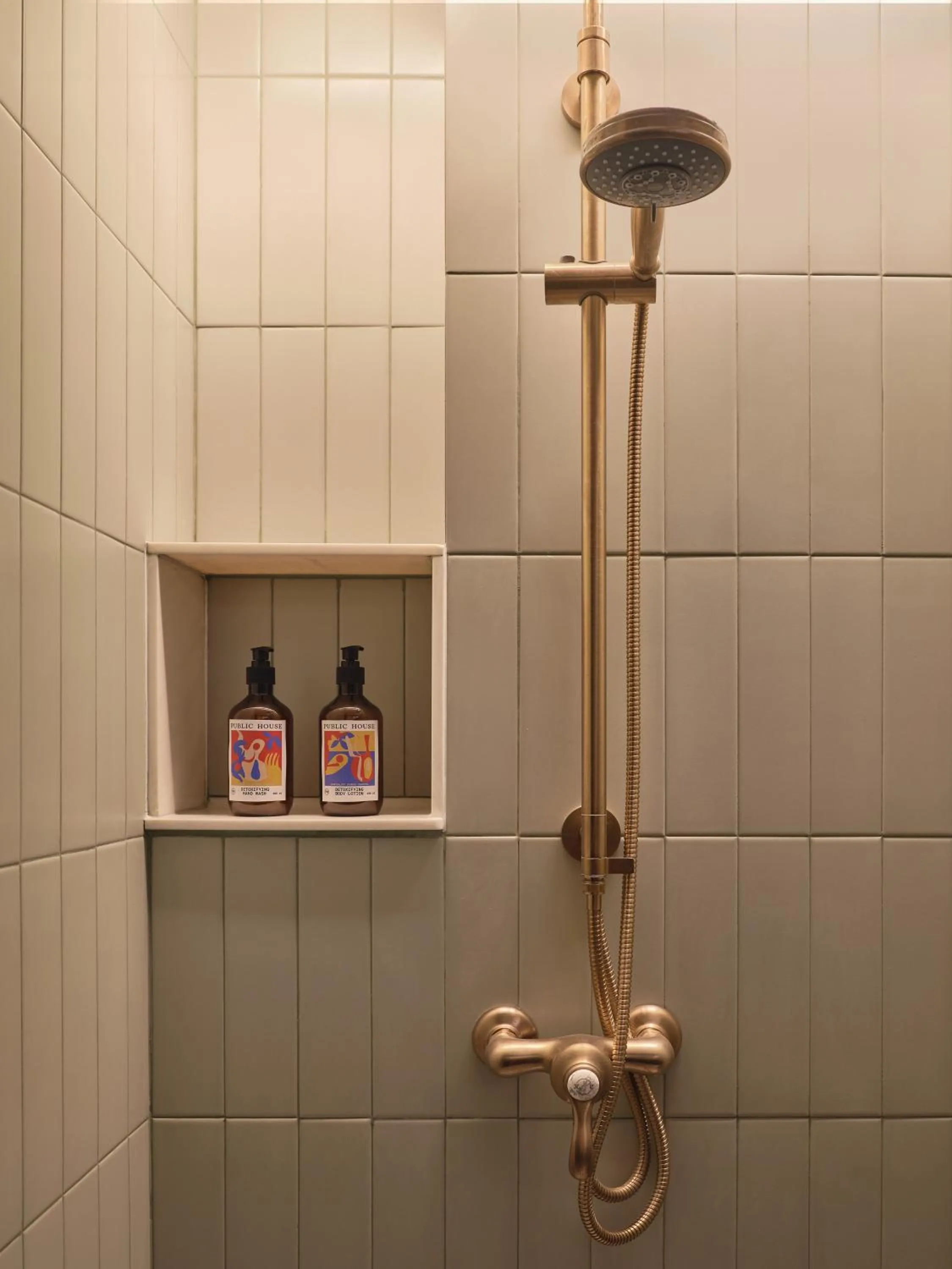 Bathroom in Public House Bangkok, a Member of Design Hotels