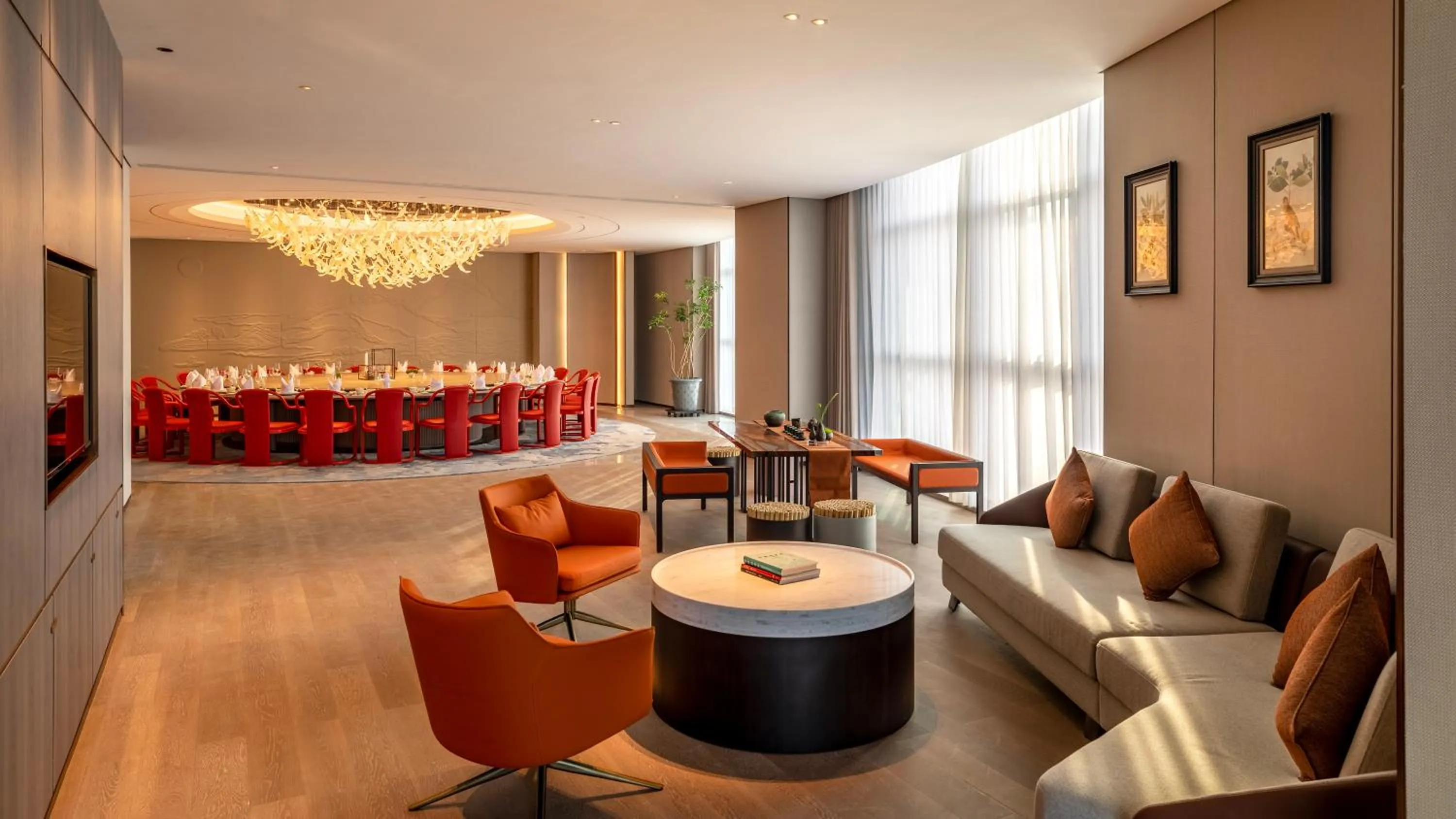 Restaurant/places to eat in Wyndham Grand Plaza Royale Yujia Anhua