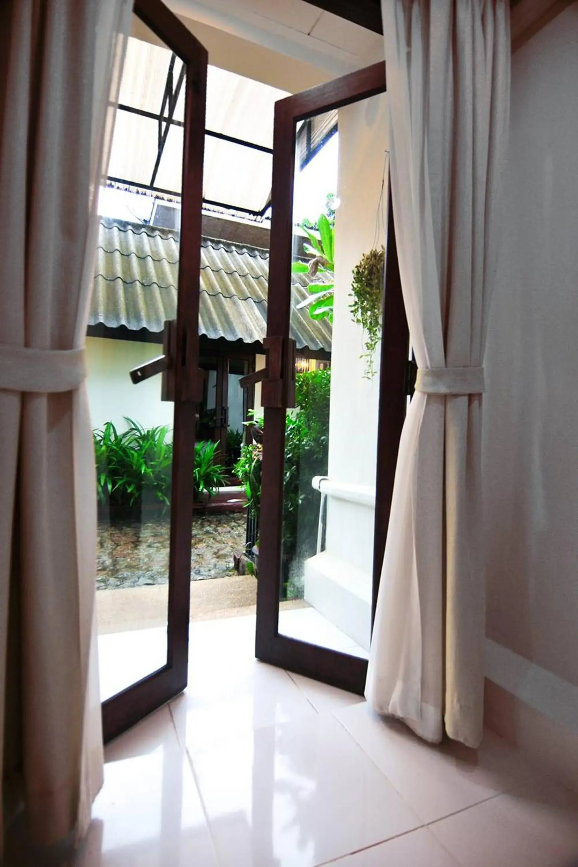 Garden view in Palm Resort Krabi Garden view in Palm Resort Krabi