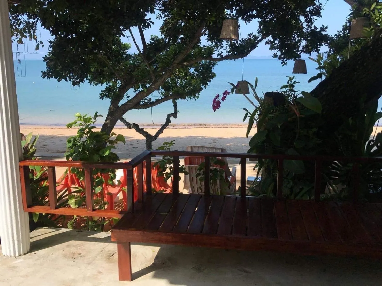 Beach in Palm Resort Krabi