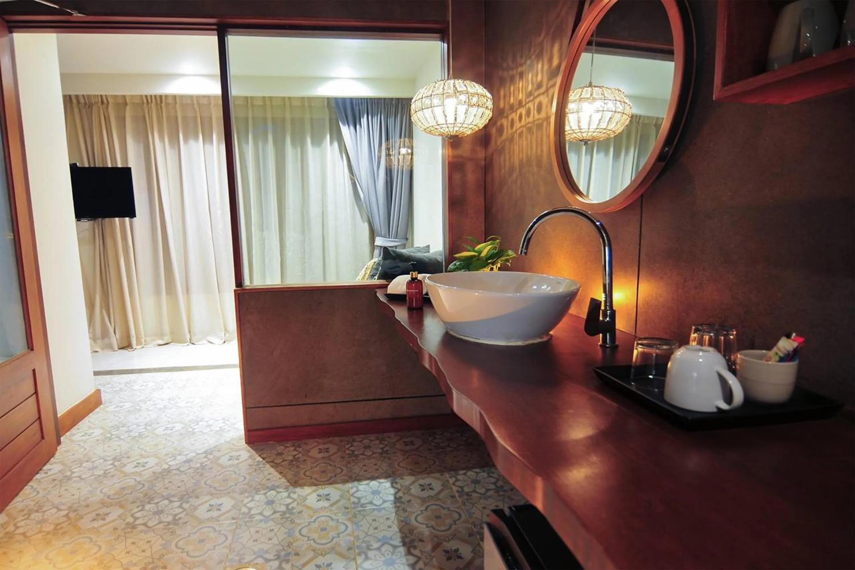 Bathroom in Palm Resort Krabi