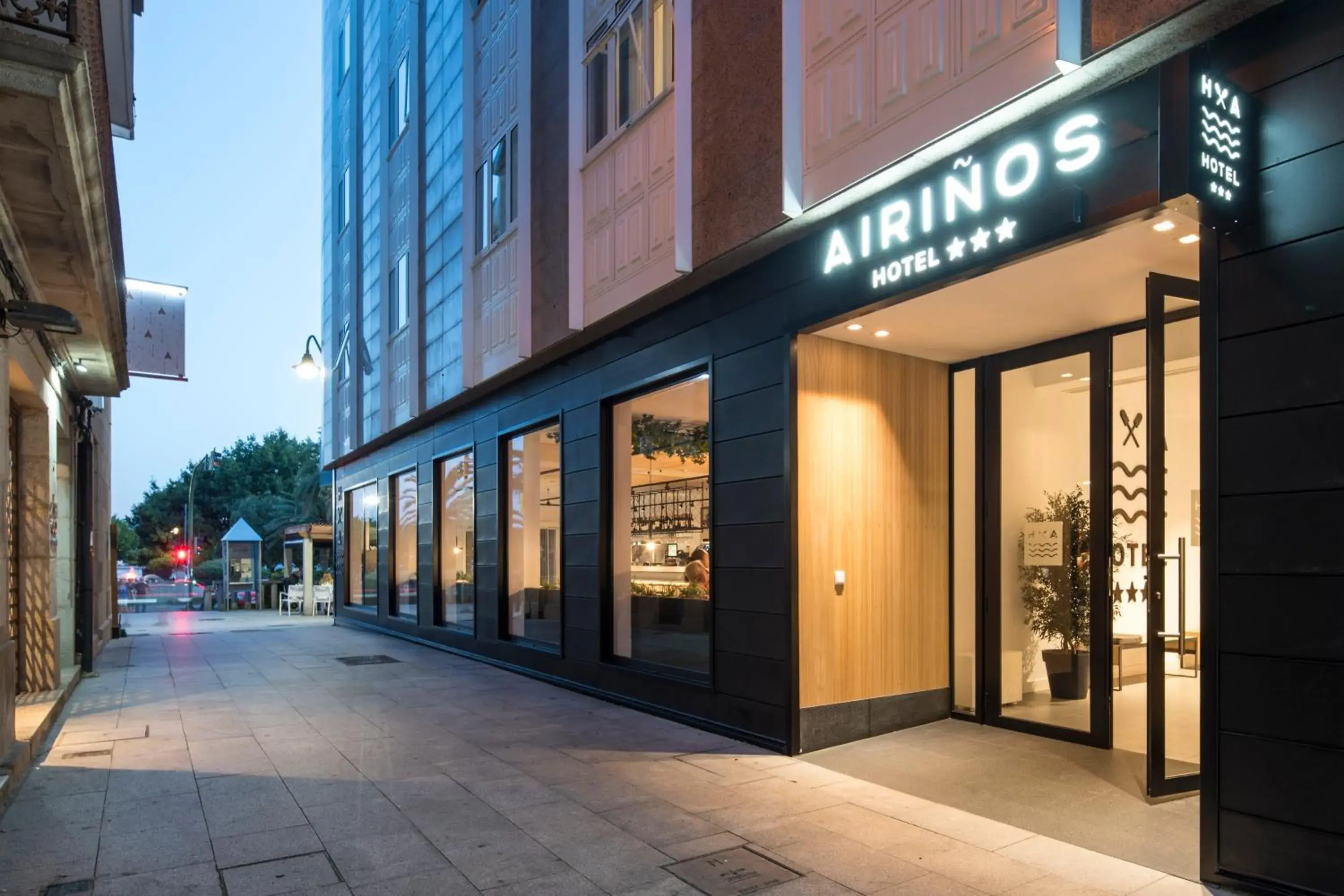 Facade/entrance in Hotel Airiños 3* Facade/entrance in Hotel Airiños 3*