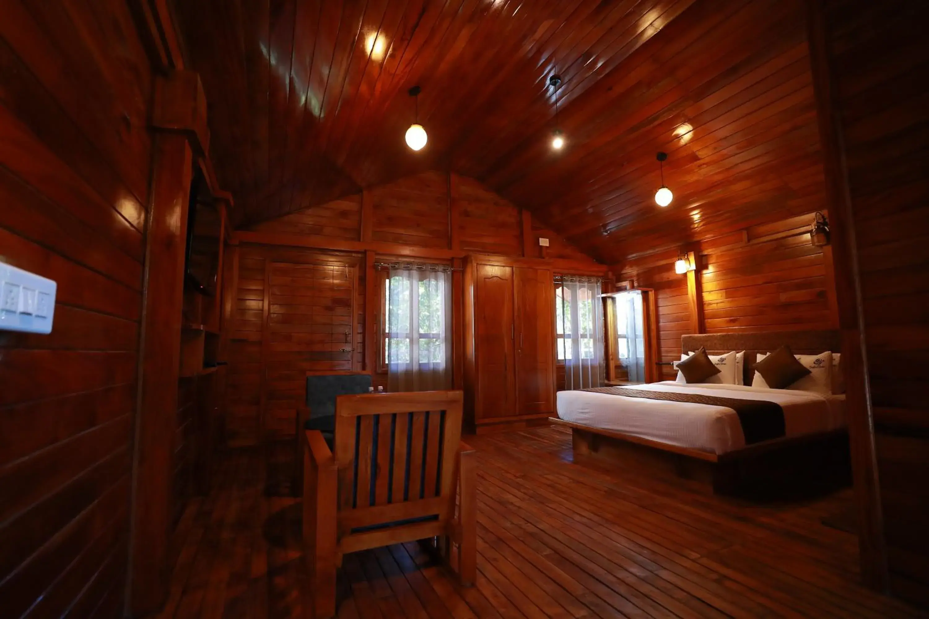 Bedroom, Bed in Coorg Coffee Bean Resort Madikeri Bedroom, Bed in Coorg Coffee Bean Resort Madikeri