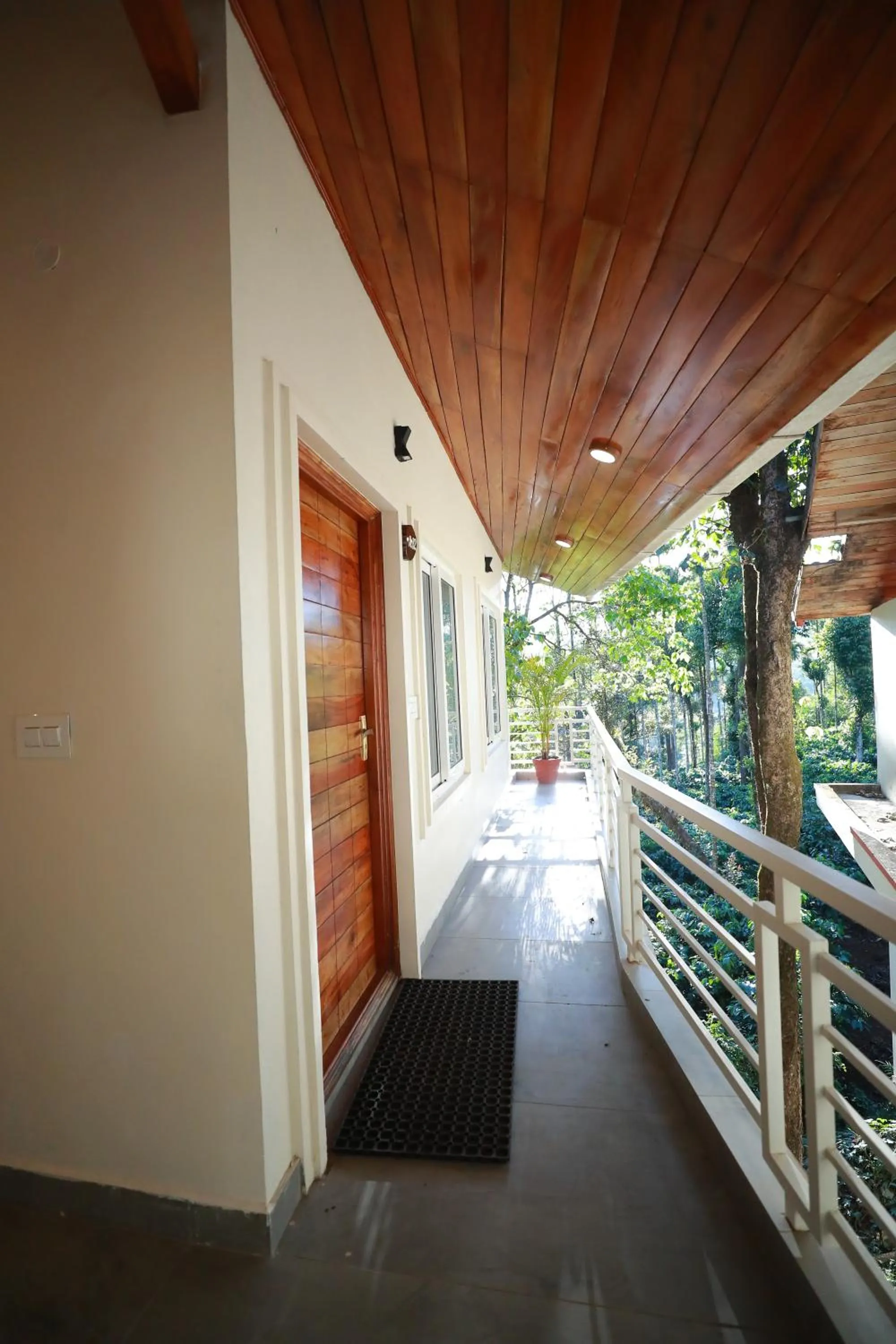 Balcony/Terrace in Coorg Coffee Bean Resort Madikeri
