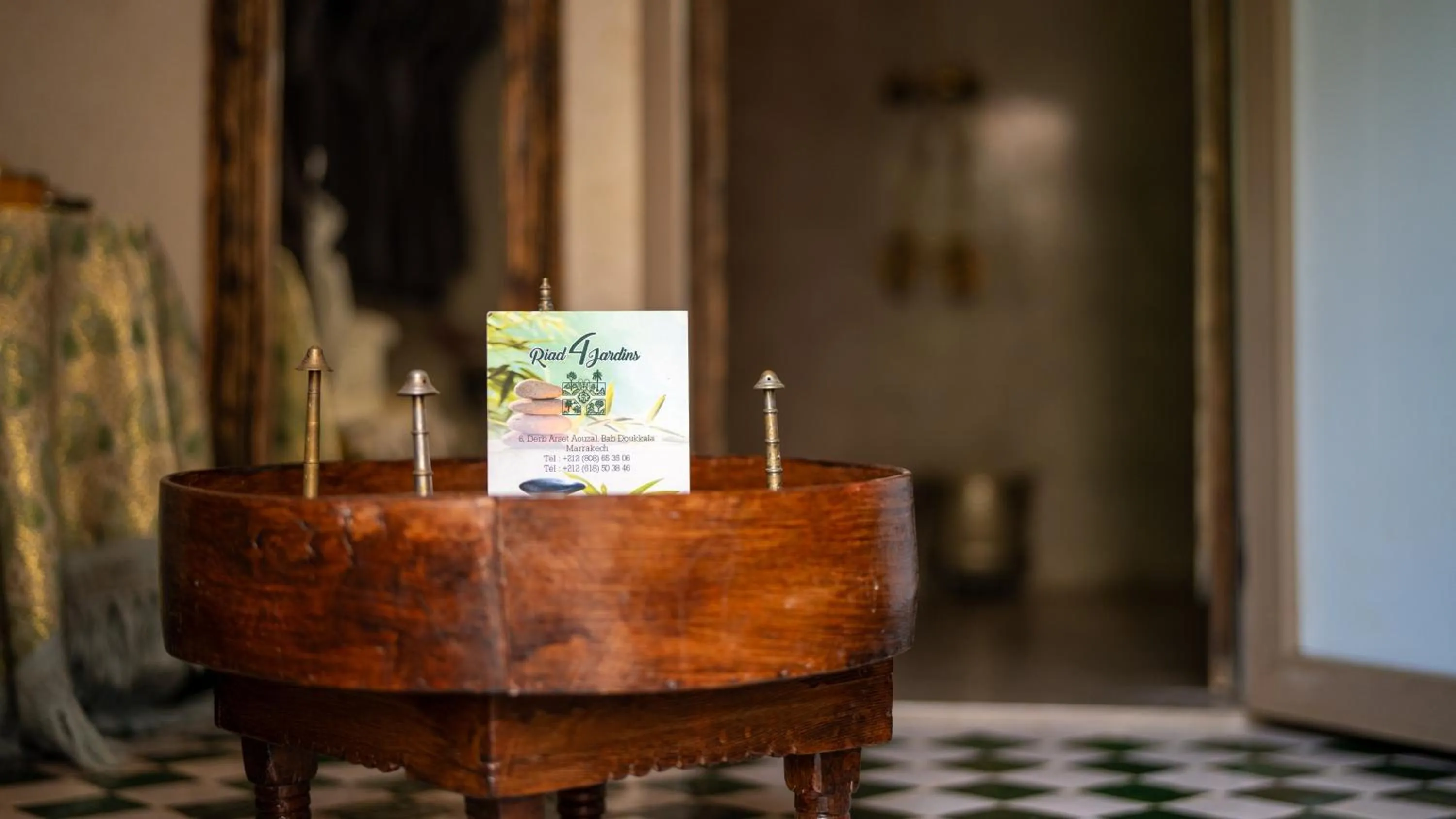 Steam room in Riad 4 Jardins & Spa