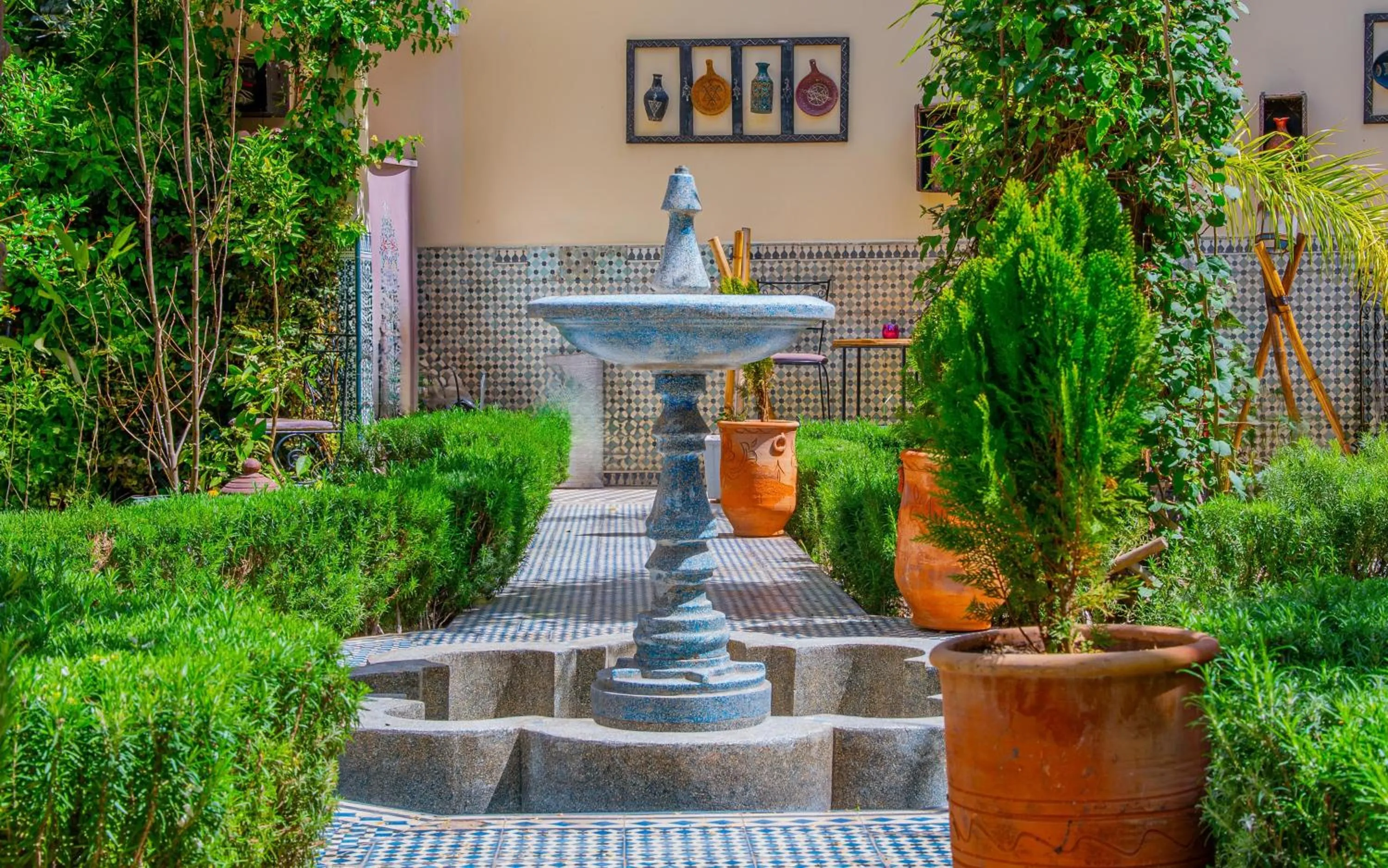 Garden in Riad 4 Jardins & Spa