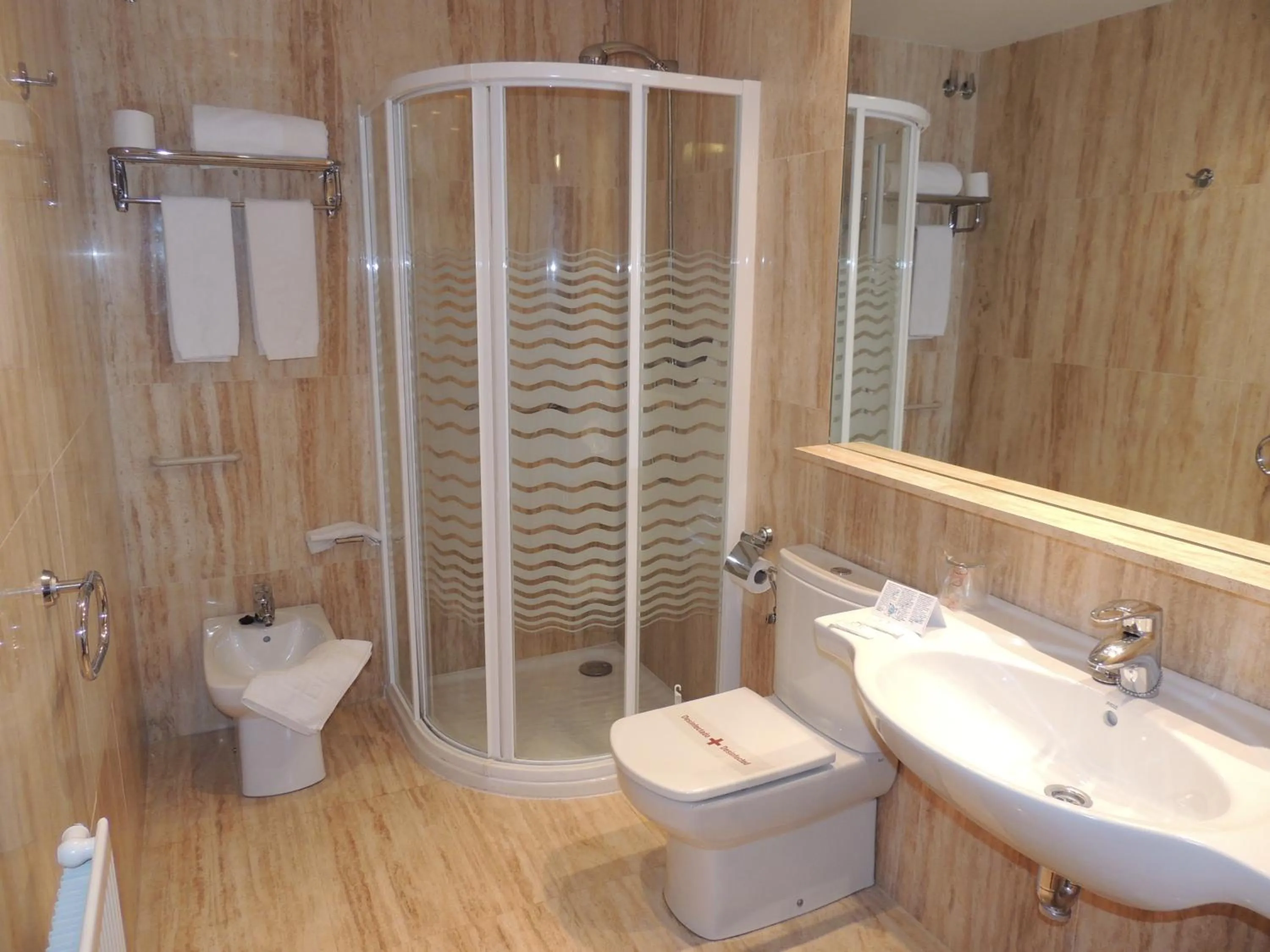 Bathroom in Apartamentos Mundaka