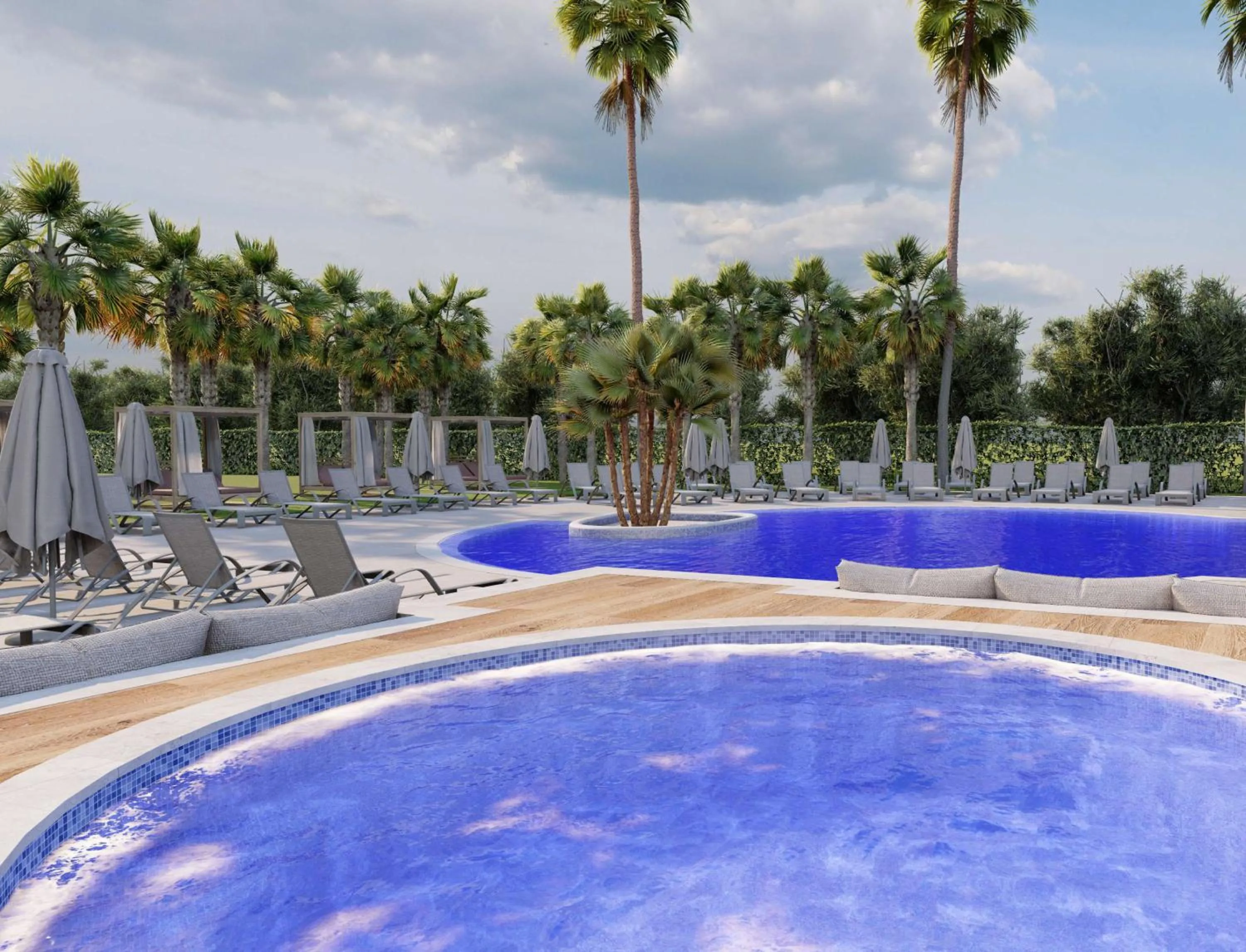 Swimming pool in Cala Millor Garden Hotel - Adults Only