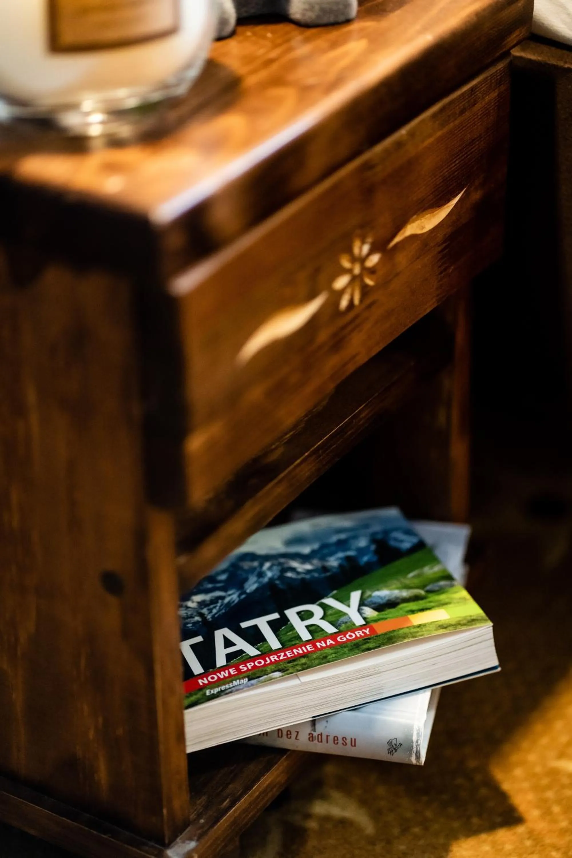 Decorative detail in Zapotoczny Residence