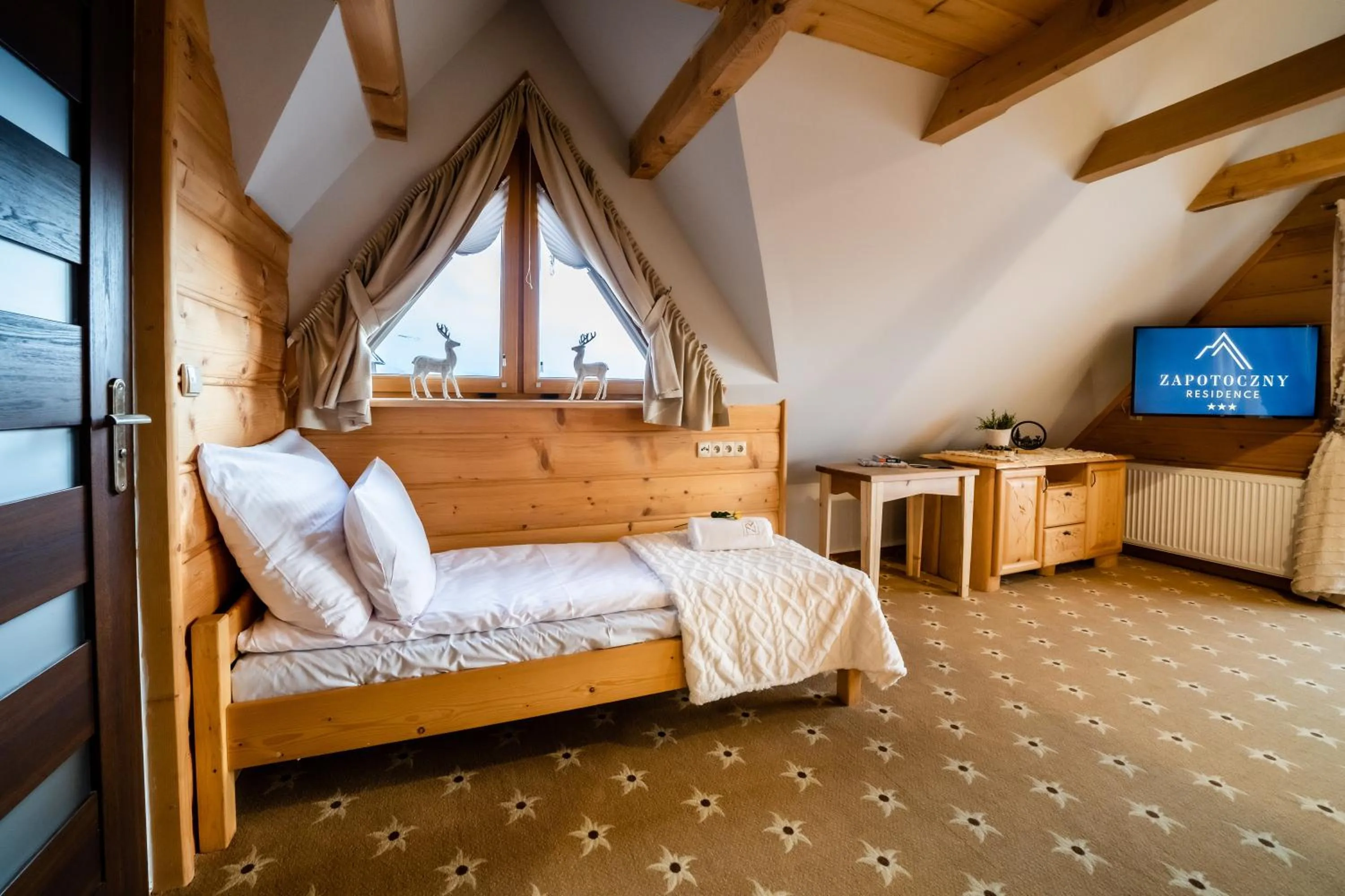 Bed in Zapotoczny Residence